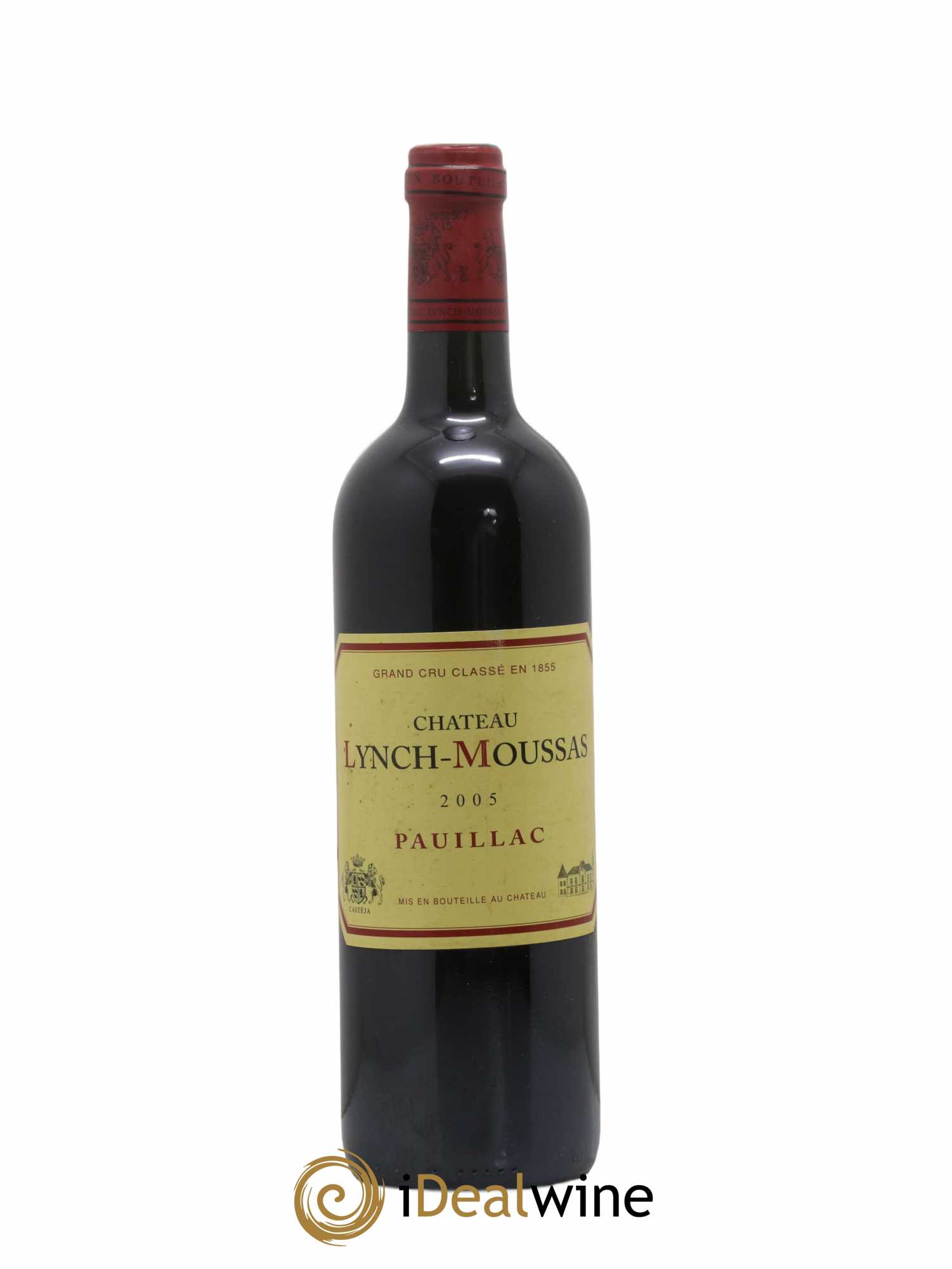 Château Lynch Moussas 5ème Grand Cru Classé 2005 - Lot de 1 bouteille - 0