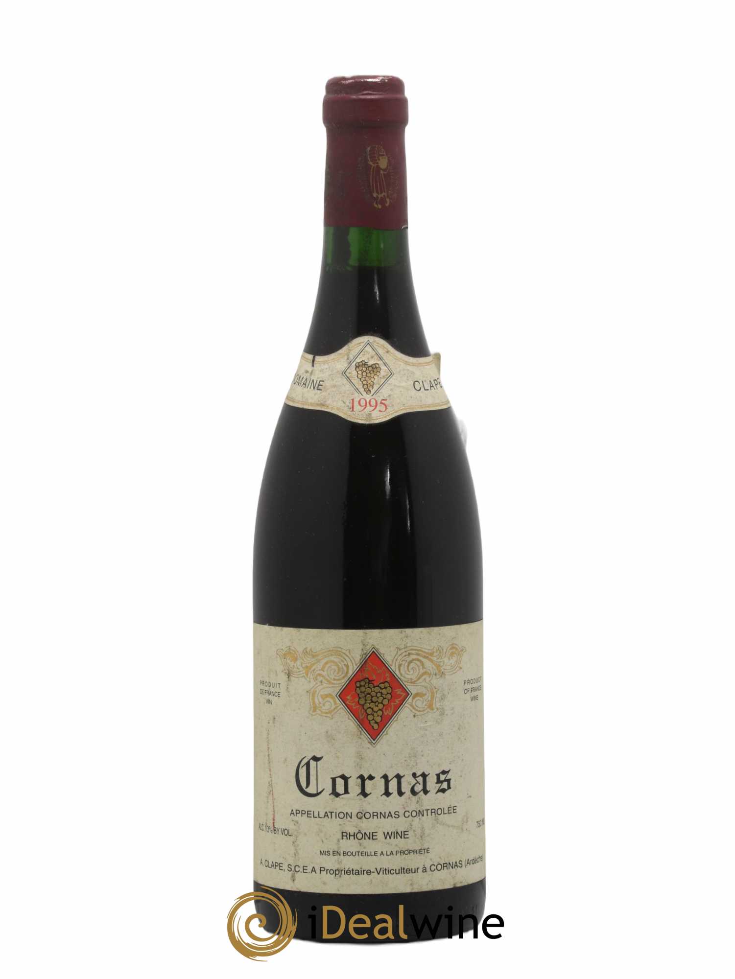 Cornas Auguste Clape 1995 - Lot de 1 bouteille - 0
