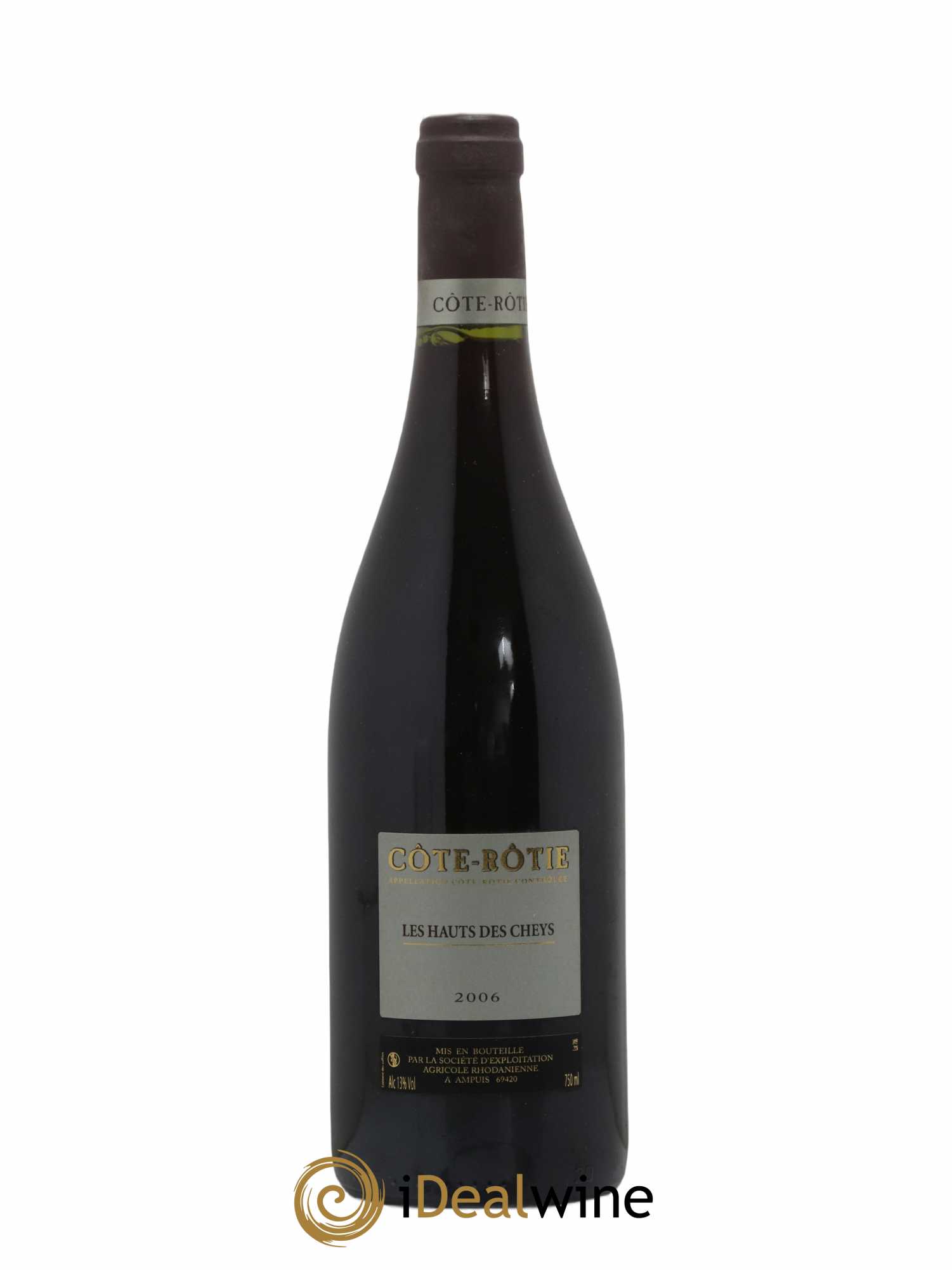 Côte-Rôtie Les Hauts De Cheys Societe Agricole Rhodanienne 2006 - Posten von 1 Flasche - 0