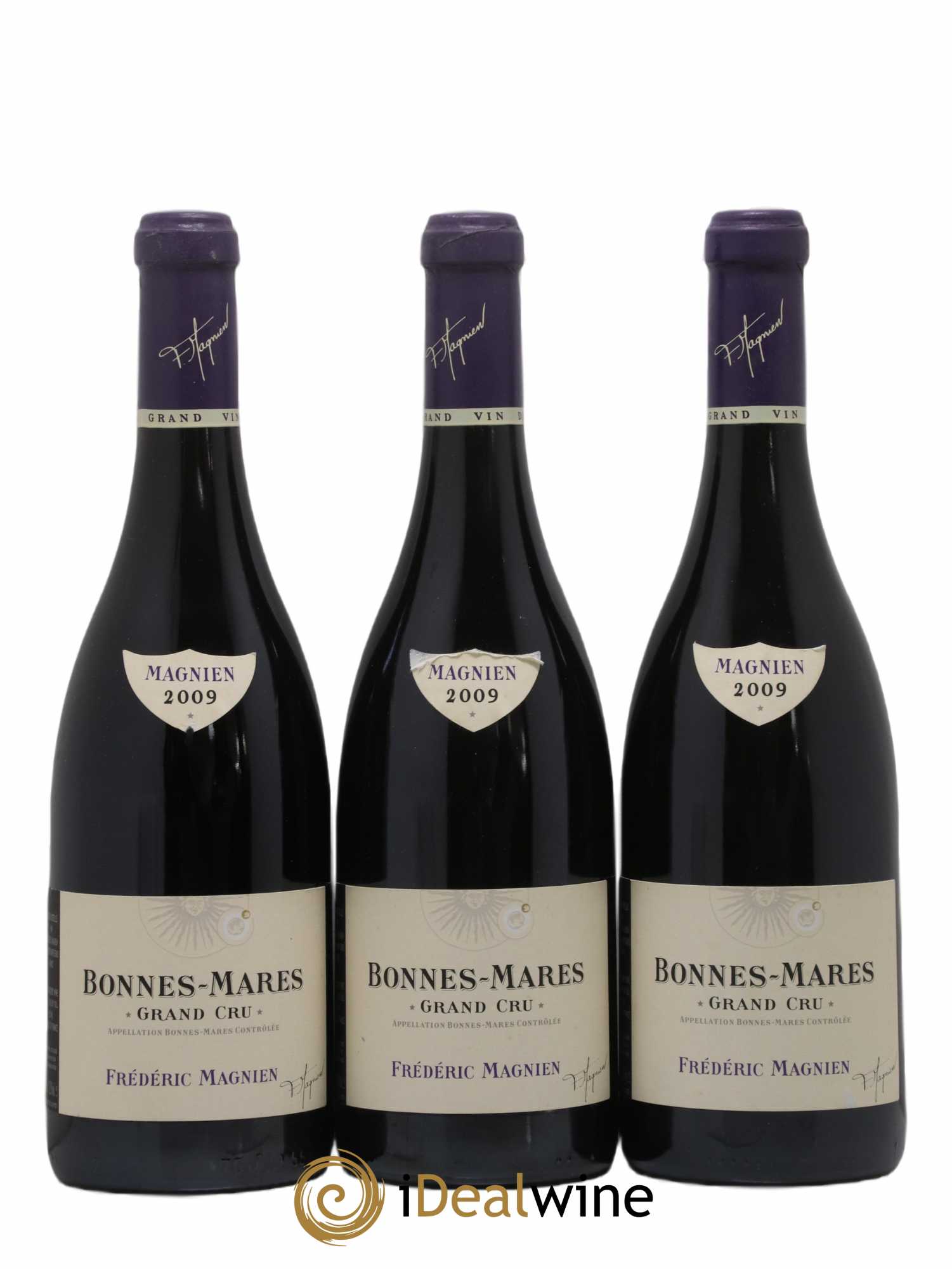 Bonnes-Mares Grand Cru Frédéric Magnien 2009 - Lot de 3 bouteilles - 0