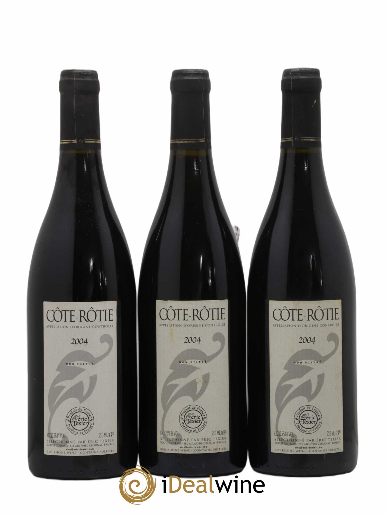 Côte-Rôtie Eric Texier 2004 - Lot de 3 bouteilles - 0