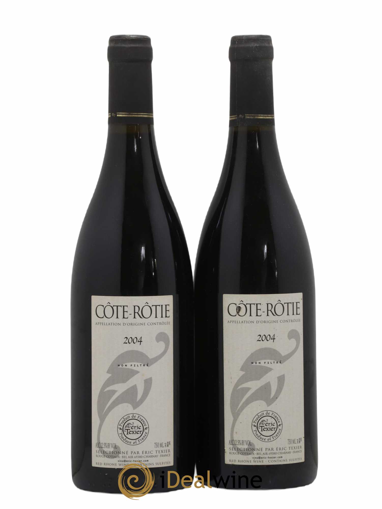 Côte-Rôtie Eric Texier 2004 - Posten von 2 Flaschen - 0