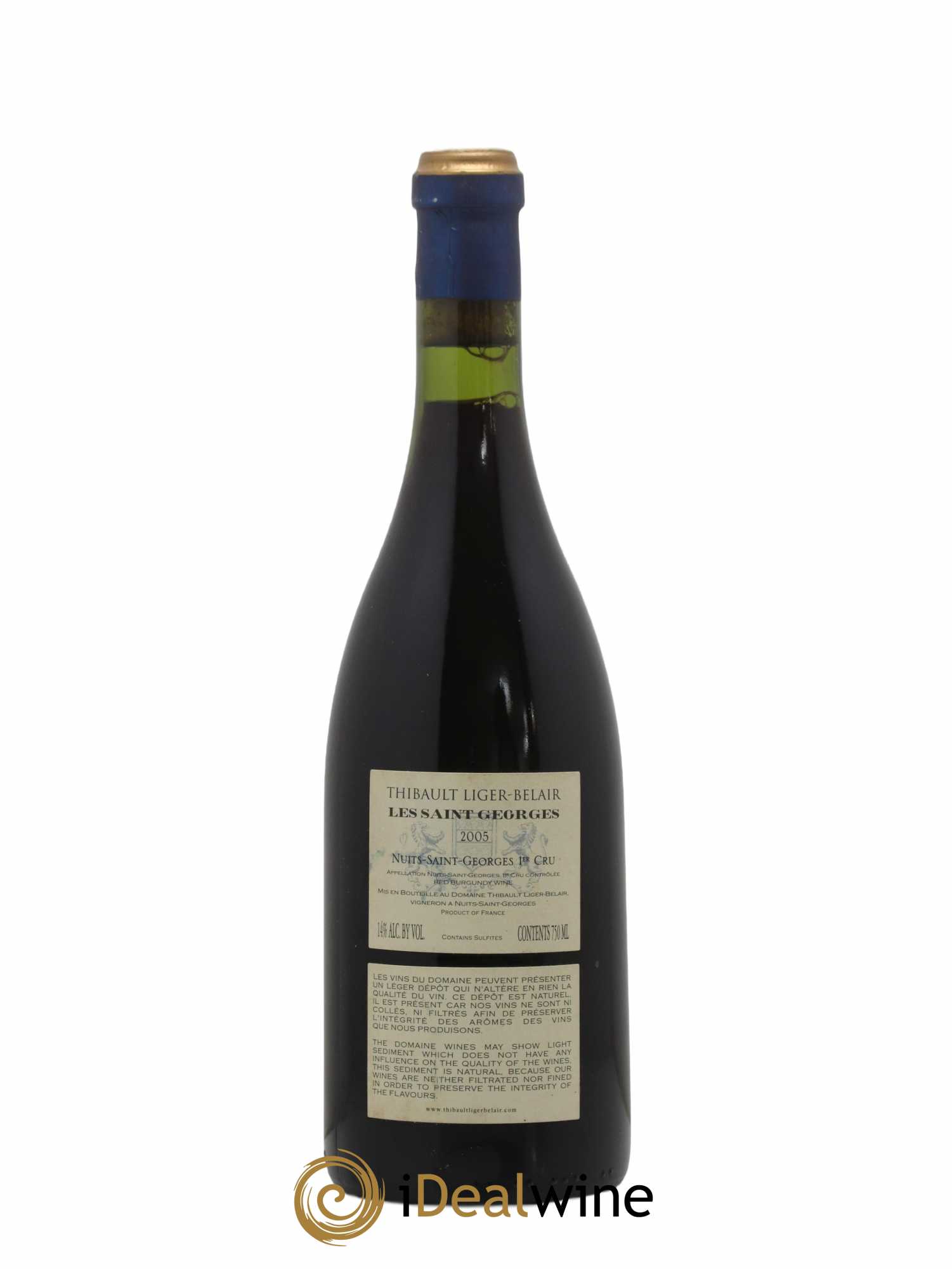 Nuits-Saint-Georges 1er Cru Les Saint-Georges Thibault Liger-Belair 2005 - Lot de 1 bouteille - 1
