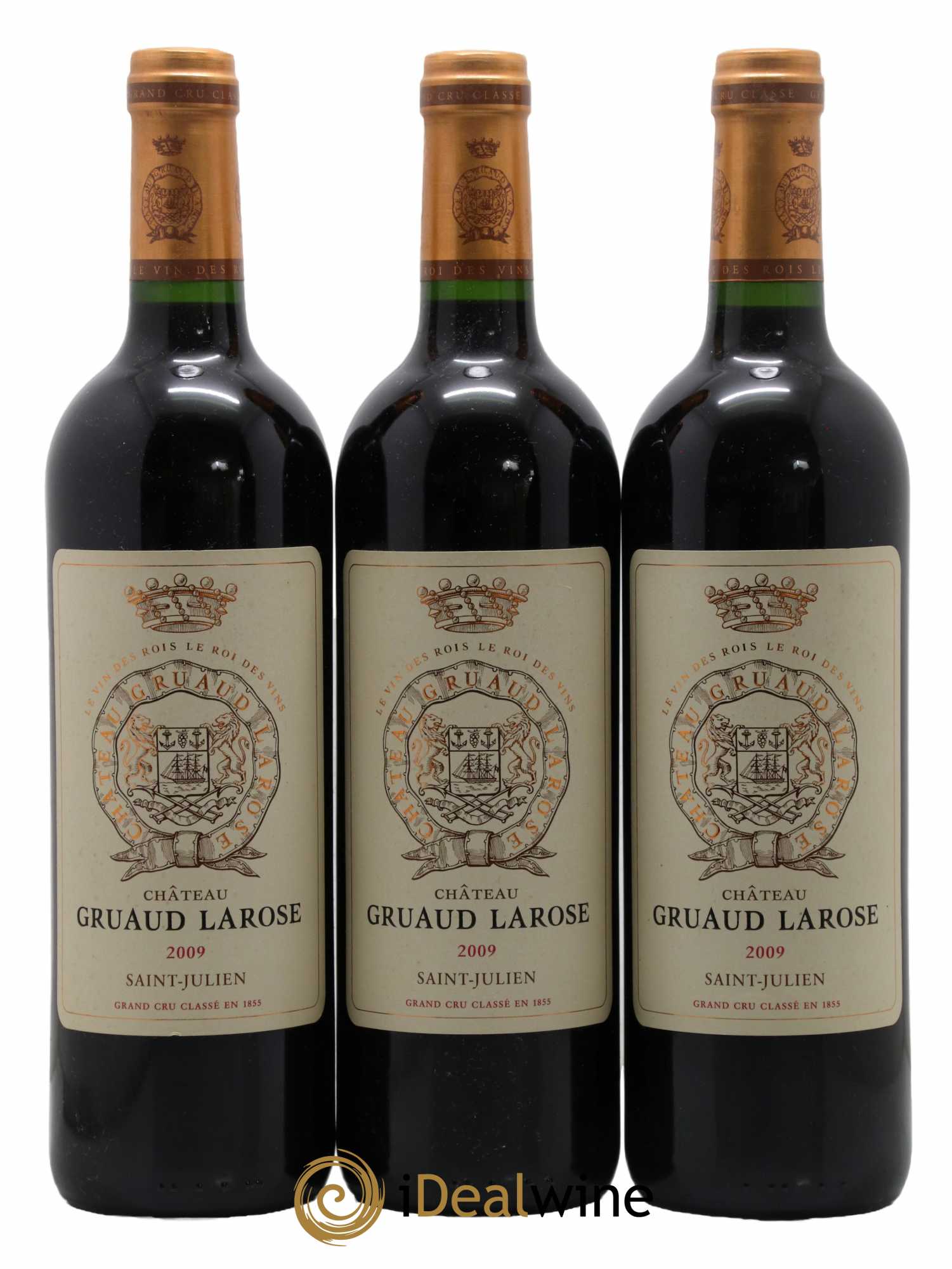 Château Gruaud Larose 2ème Grand Cru Classé 2009 - Lot de 3 bouteilles - 0
