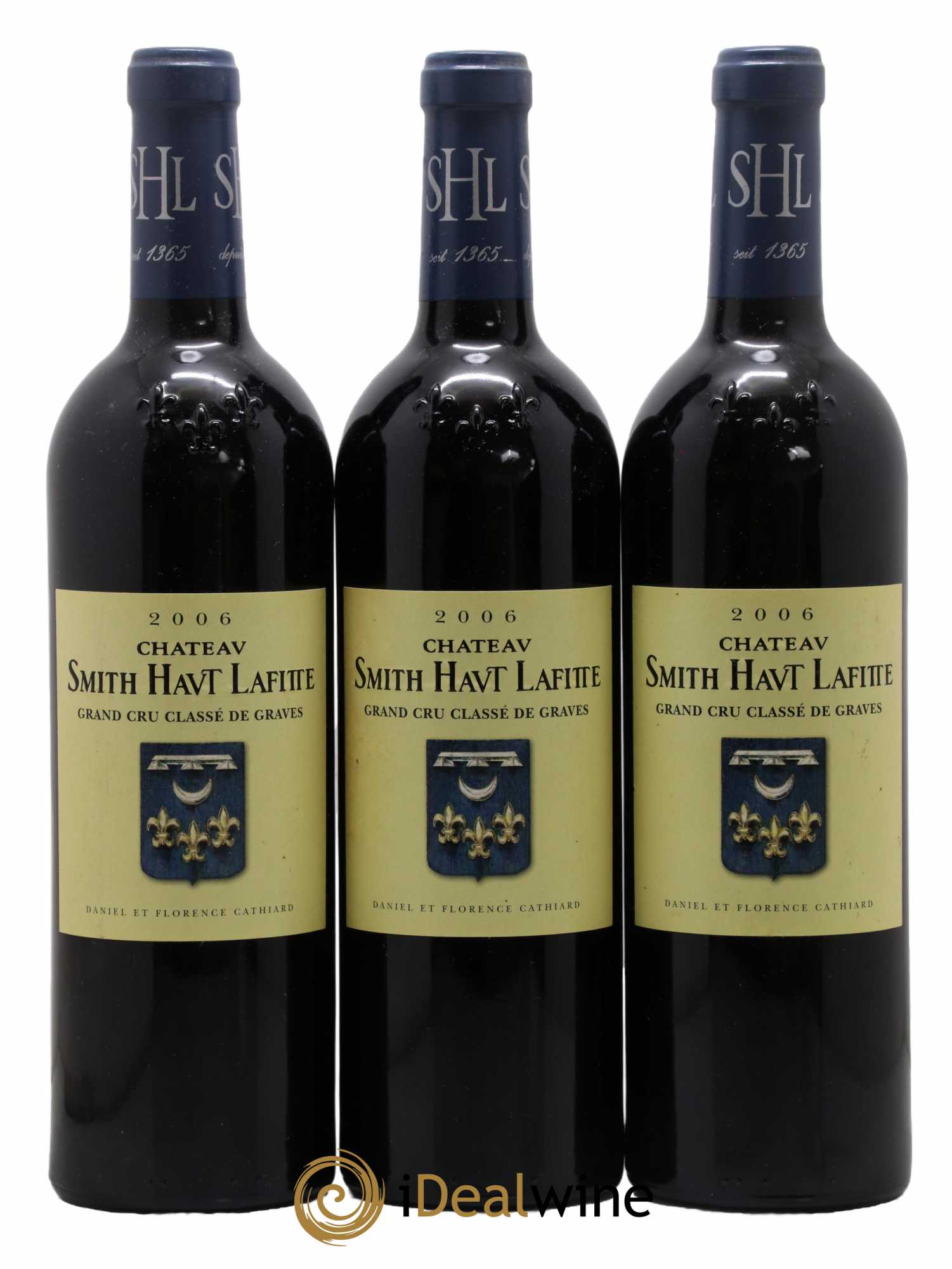 Château Smith Haut Lafitte Cru Classé de Graves 2006 - Lot de 3 bouteilles - 0