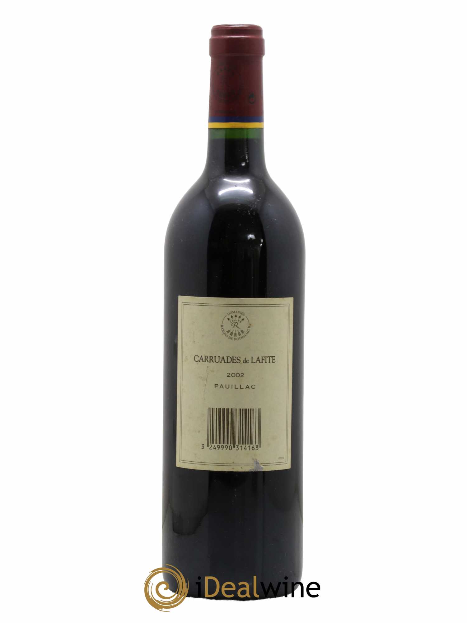 Carruades de Lafite Rothschild Second Vin 2002 - Lot de 1 bouteille - 1