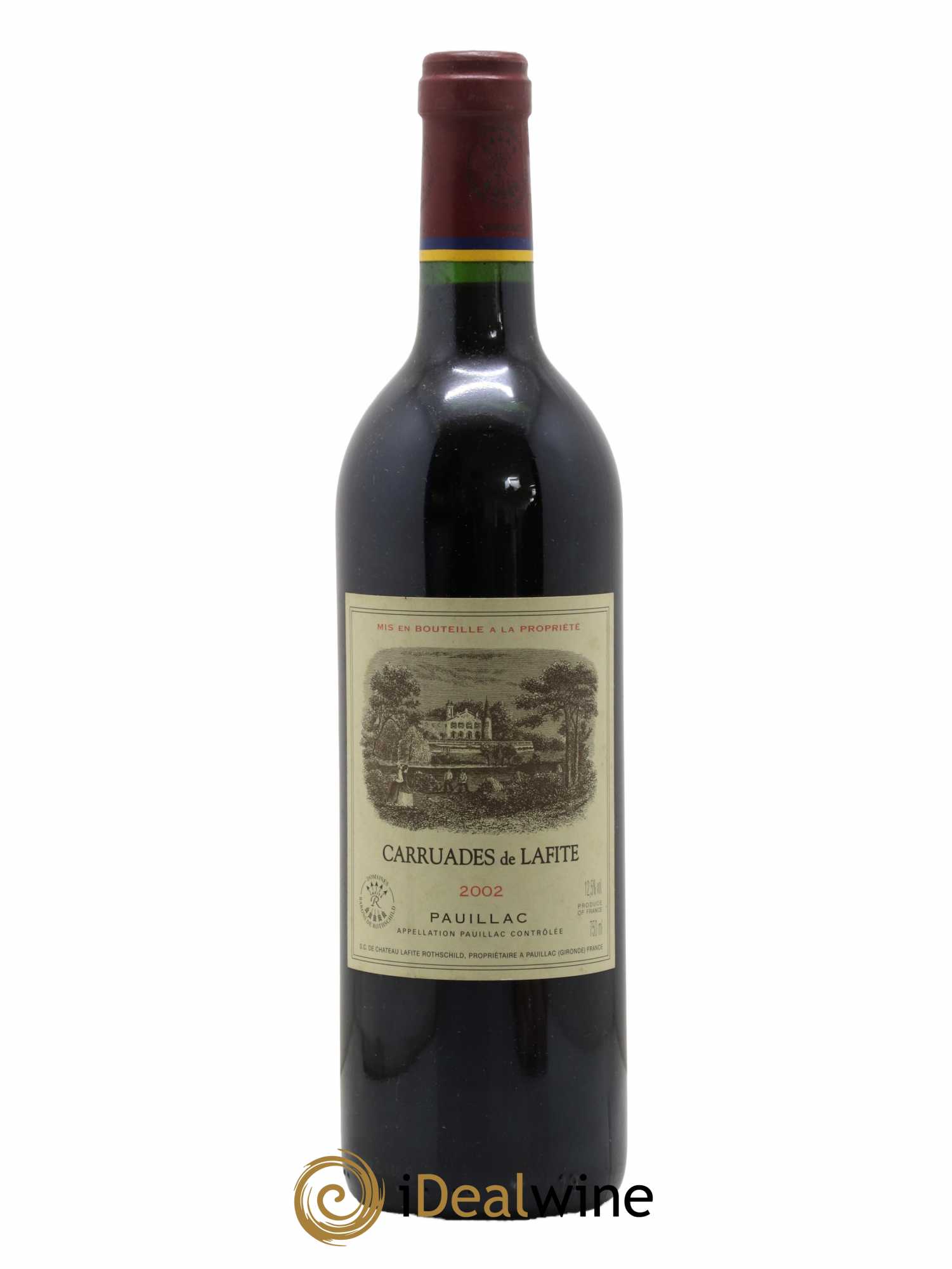 Carruades de Lafite Rothschild Second Vin 2002 - Lot de 1 bouteille - 0