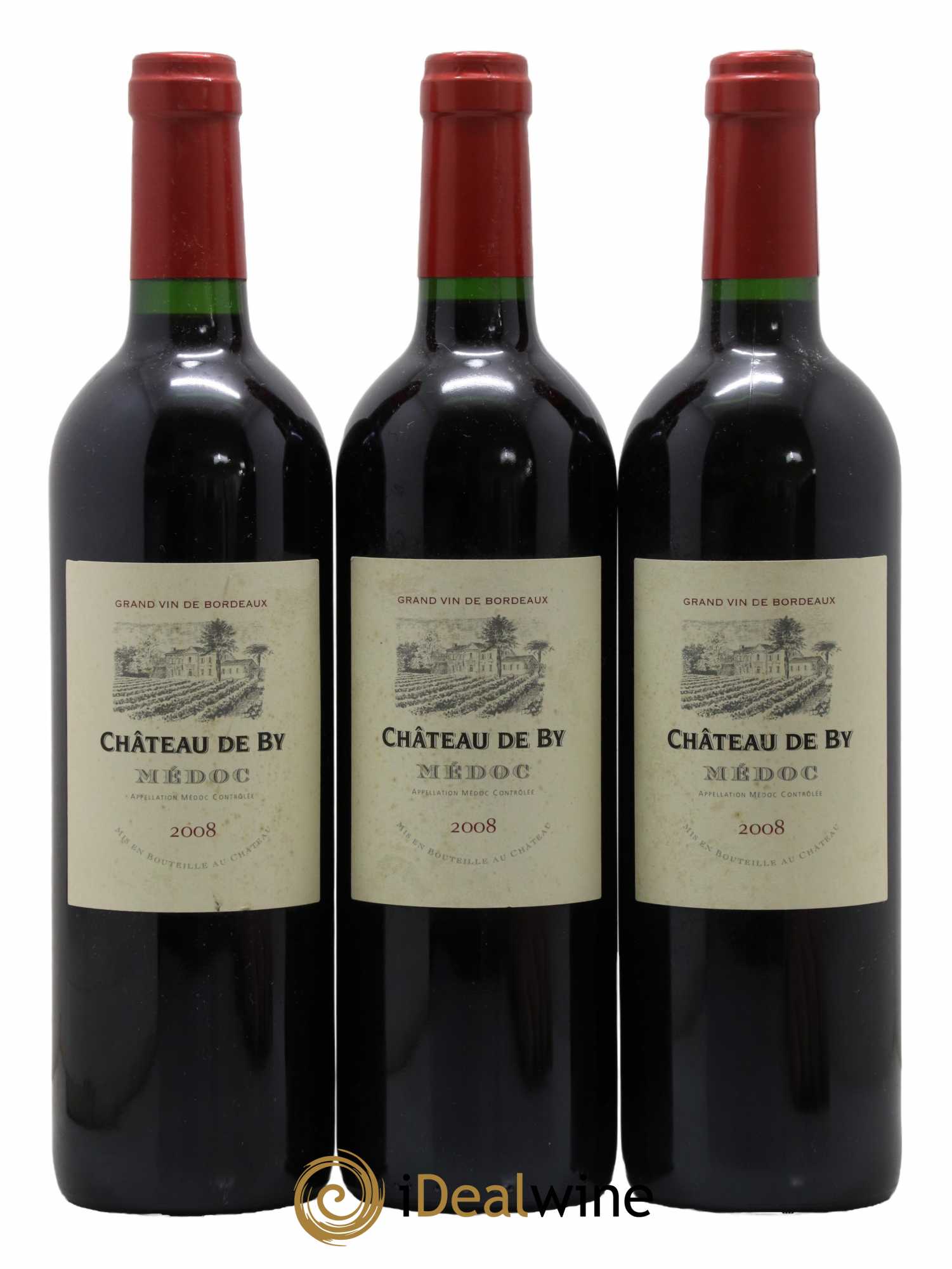 Château Carbonnieux Cru Classé de Graves 2004 - Lot de 4 bouteilles - 1