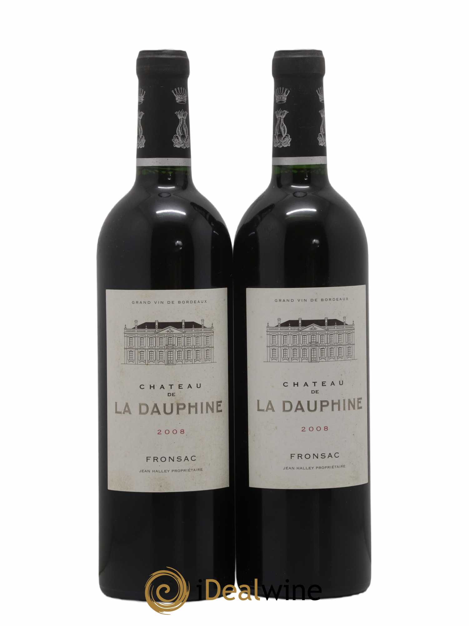 Château de La Dauphine 2008 - Lot de 2 bouteilles - 0