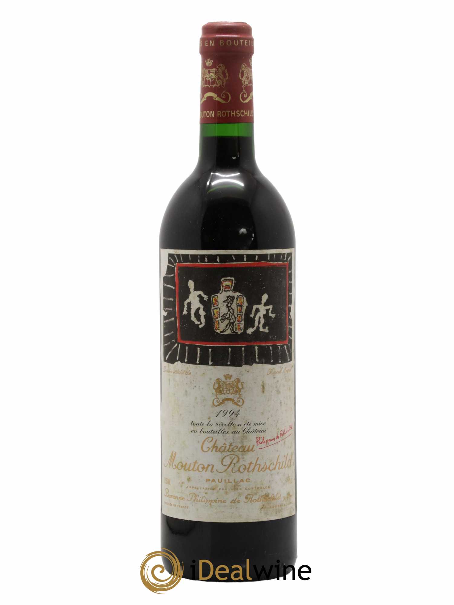 Château Mouton Rothschild 1er Grand Cru Classé 1994 - Lot de 1 bouteille - 0