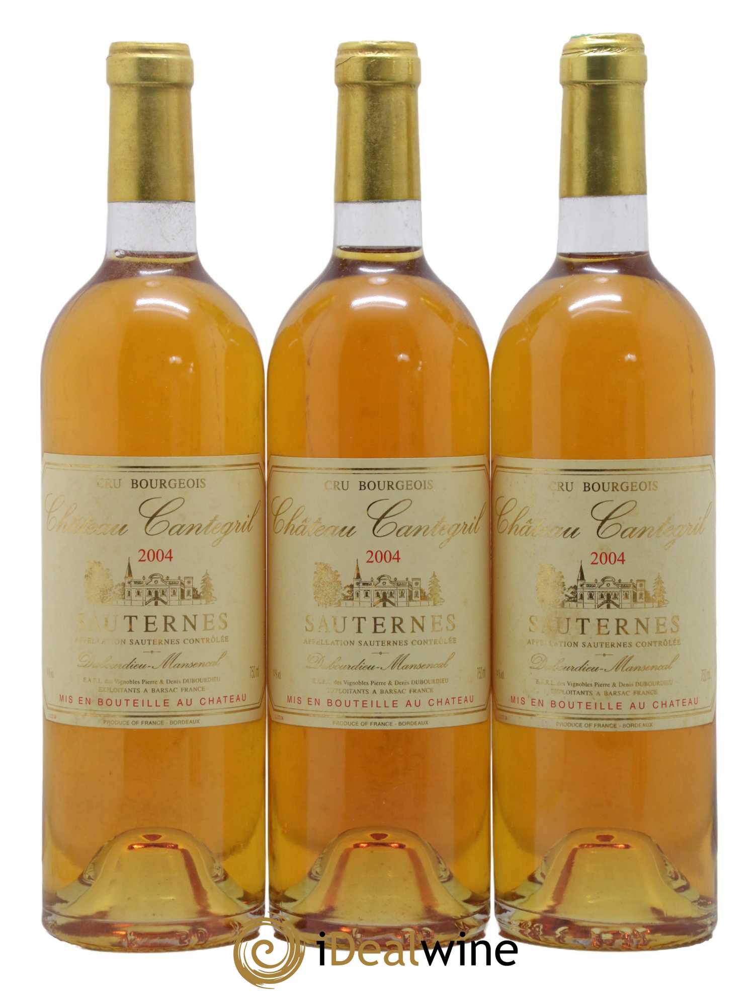 Château Cantegril 2004 - Lotto di 3 bottiglie - 0