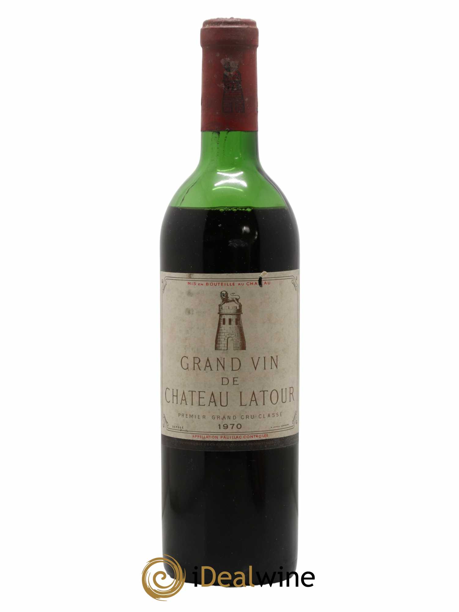 Château Latour 1er Grand Cru Classé 1970 - Lot de 1 bouteille - 0