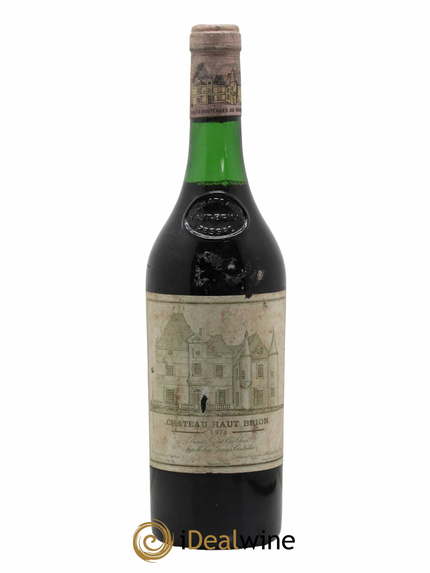 Château Haut Brion 1er Grand Cru Classé 1974 - Lot de 1 bouteille - 0
