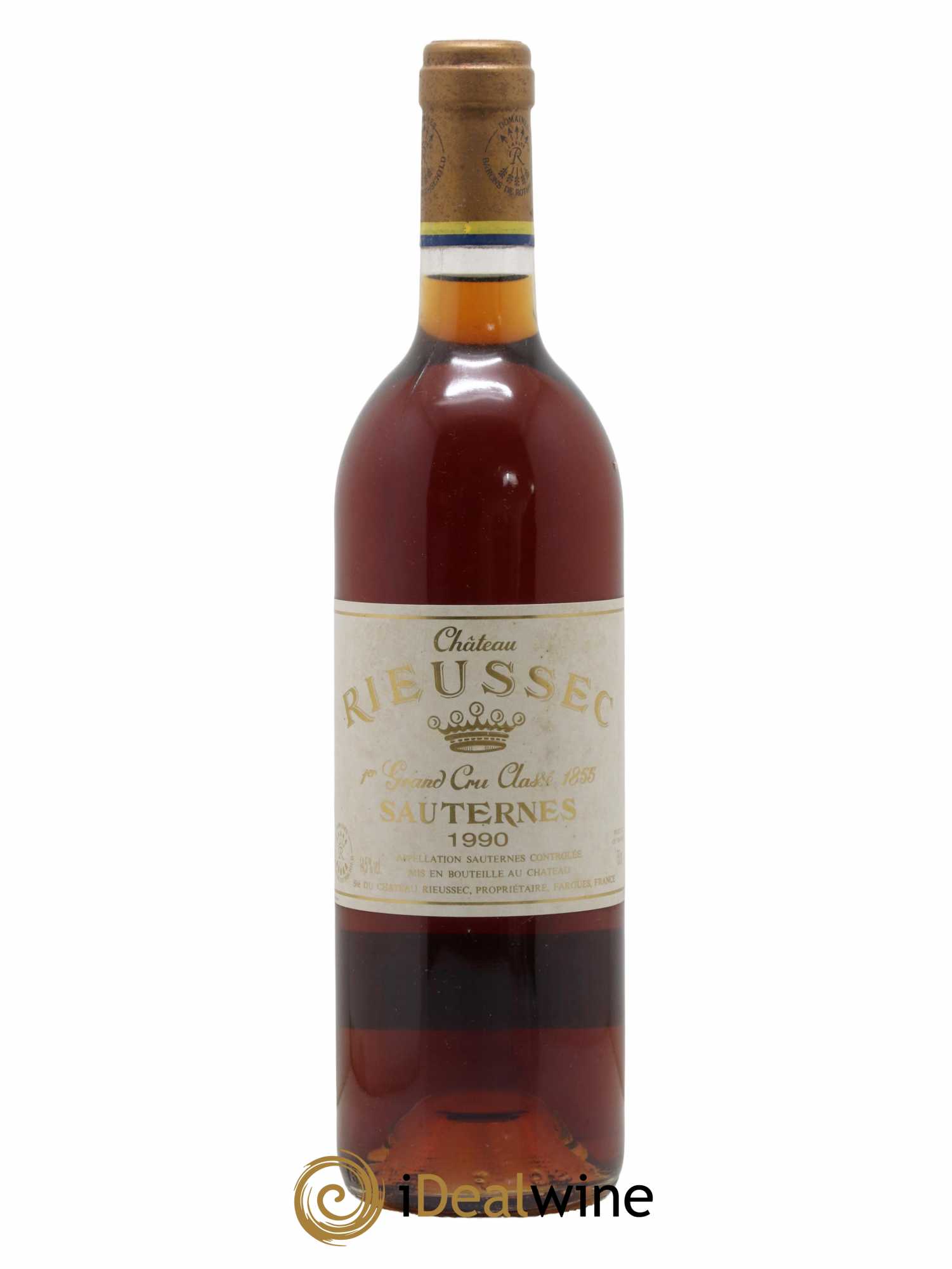 Château Rieussec 1er Grand Cru Classé 1990 - Posten von 1 Flasche - 0