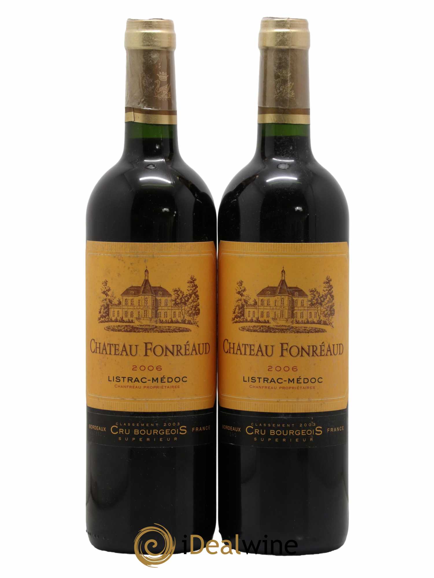 Château Fonréaud Cru Bourgeois 2006 - Lot de 2 bouteilles - 0