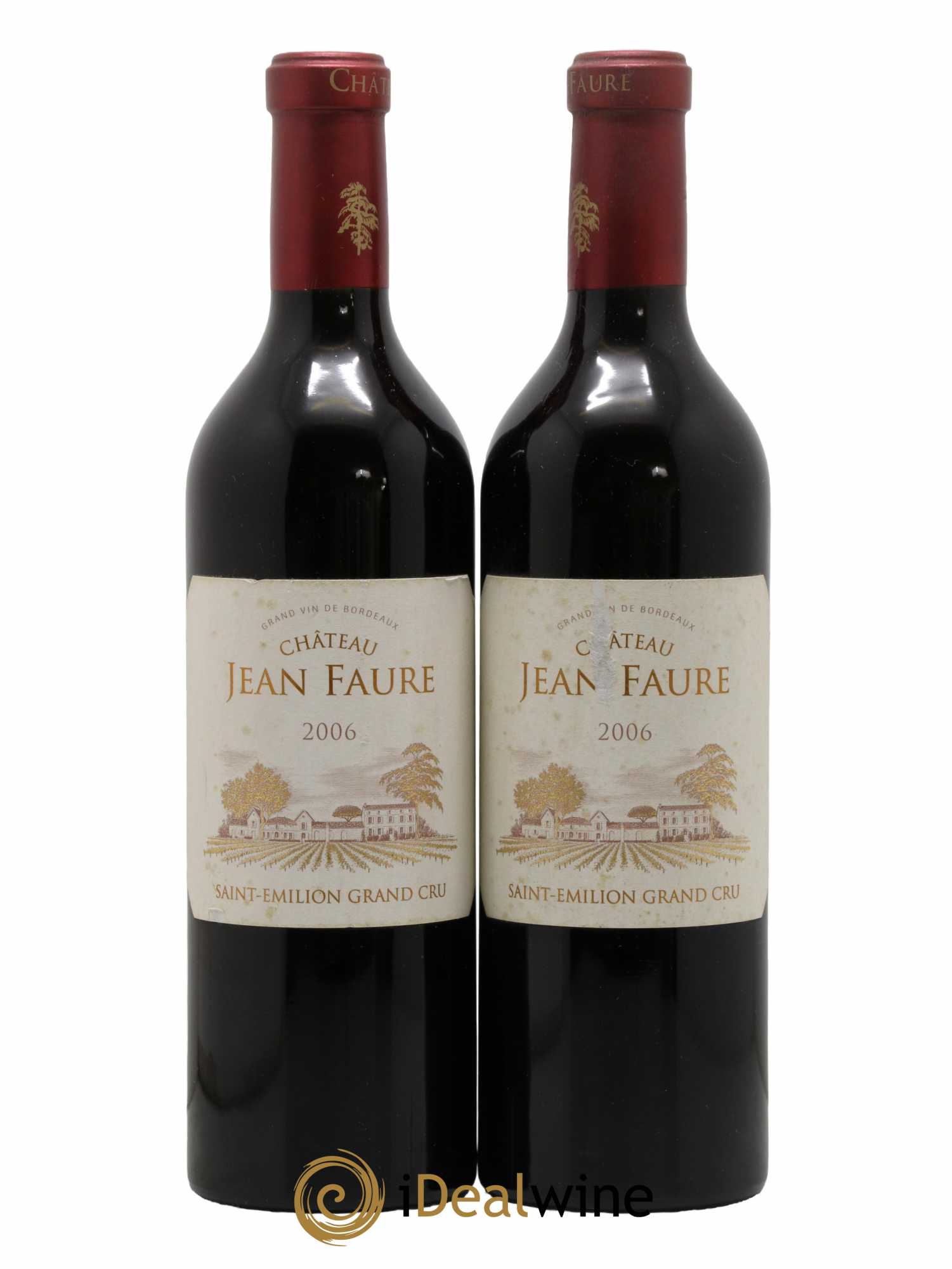 Château Jean Faure Grand Cru Classé 2006 - Lot de 2 bouteilles - 0