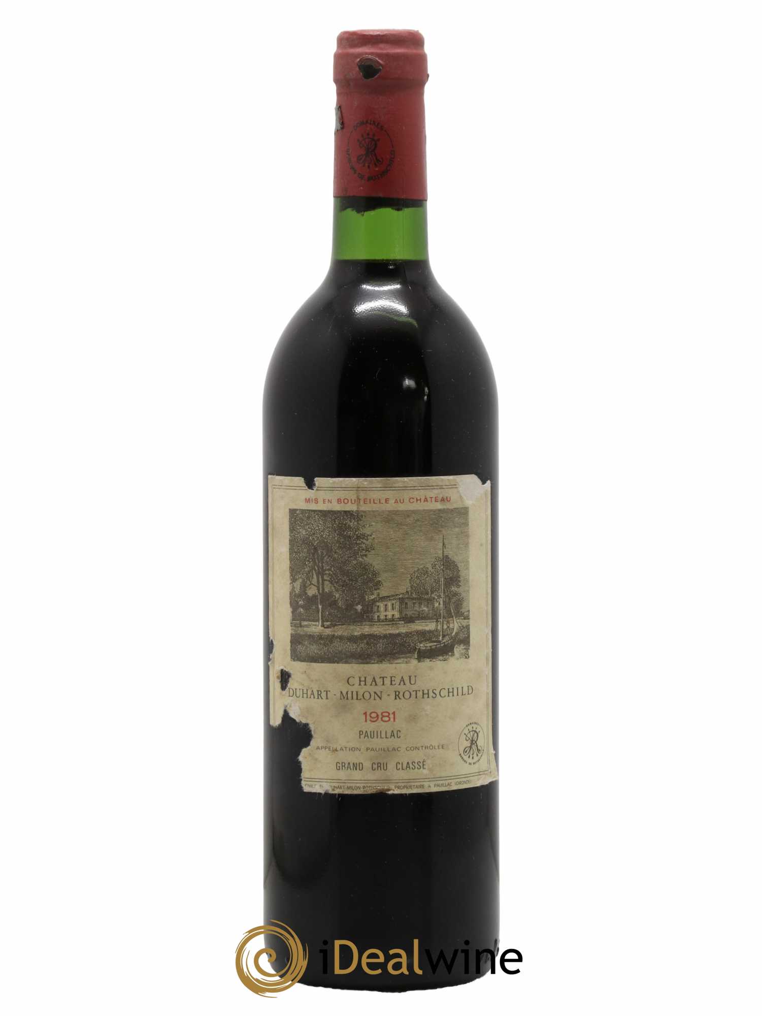 Château Duhart-Milon 4ème Grand Cru Classé 1981 - Lot de 1 bouteille - 0
