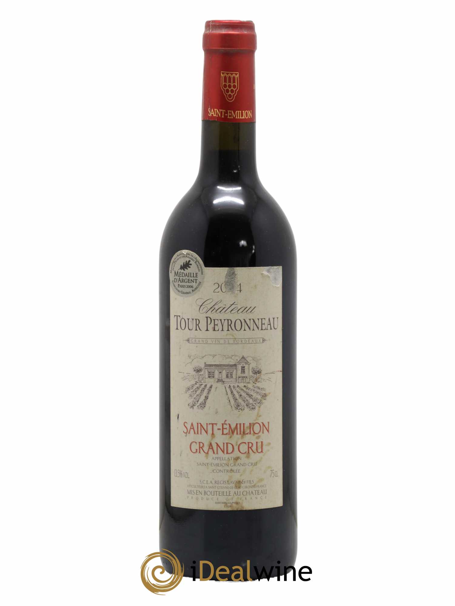 Saint-Émilion Grand Cru Tour Peyronneau 2004 - Lot de 1 bouteille - 0
