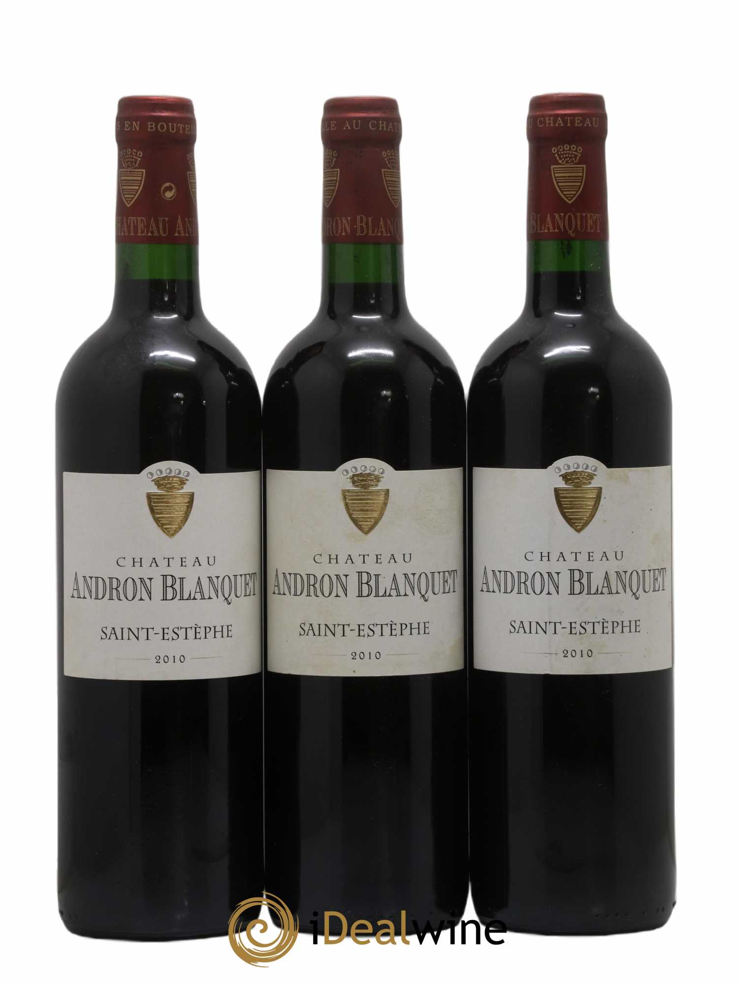 Château Andron Blanquet Cru Bourgeois 2010 - Lot de 3 bouteilles - 0