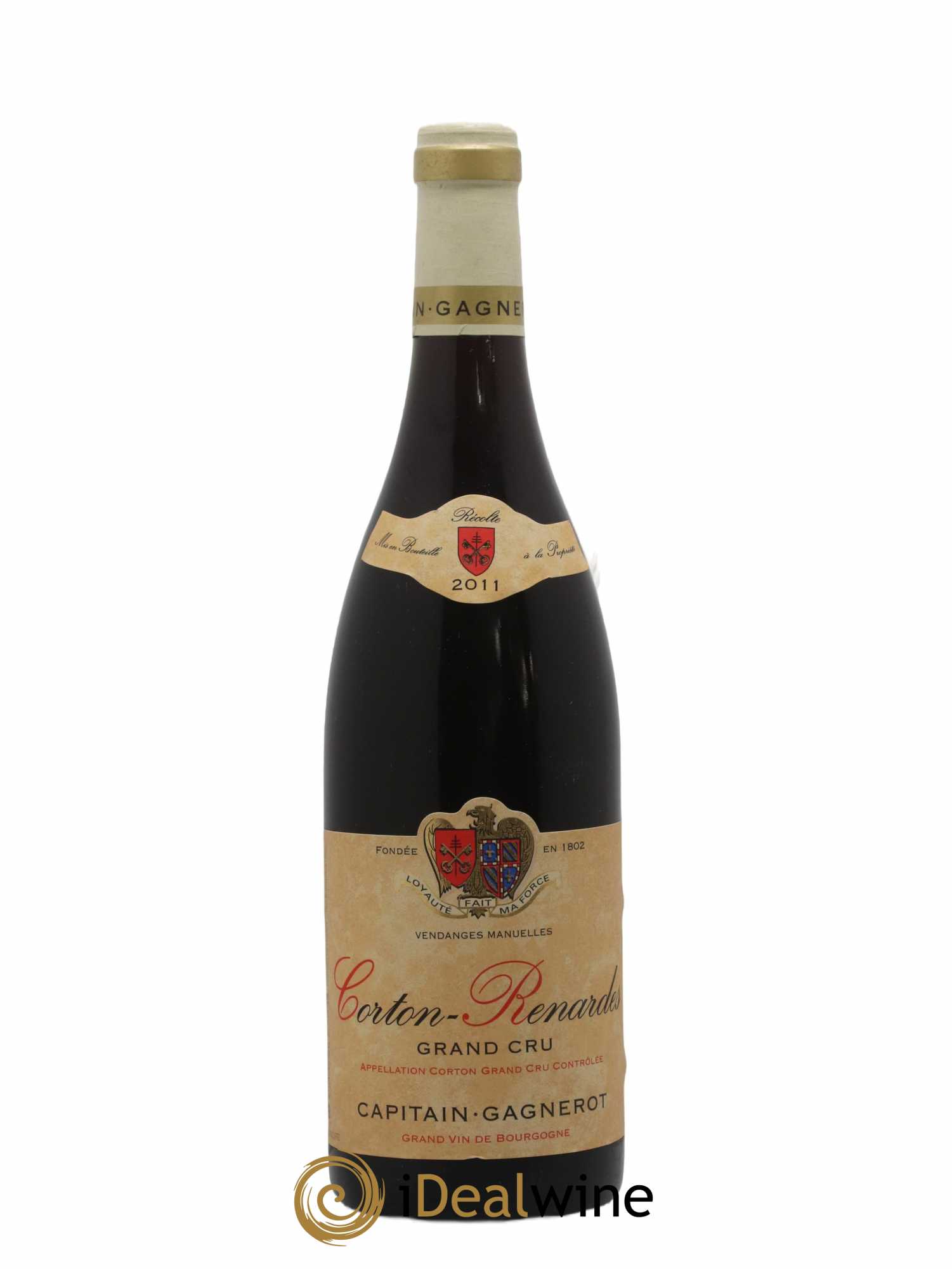 Corton Grand Cru Renardes Captain Gagnerot 2011 - Lot de 1 bouteille - 0