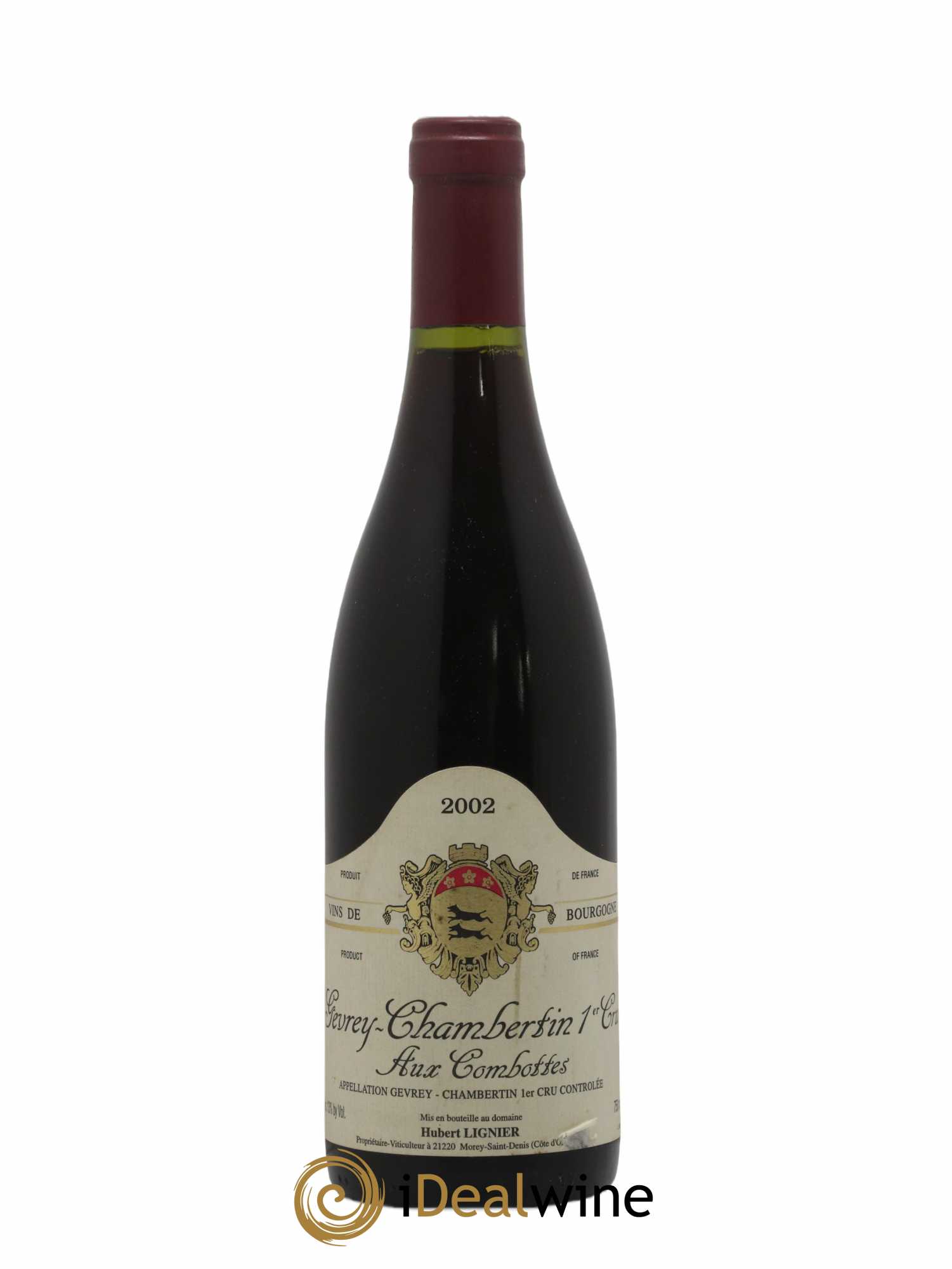Gevrey-Chambertin 1er Cru Aux Combottes Hubert Lignier (Domaine) 2002 - Lot de 1 bouteille - 0