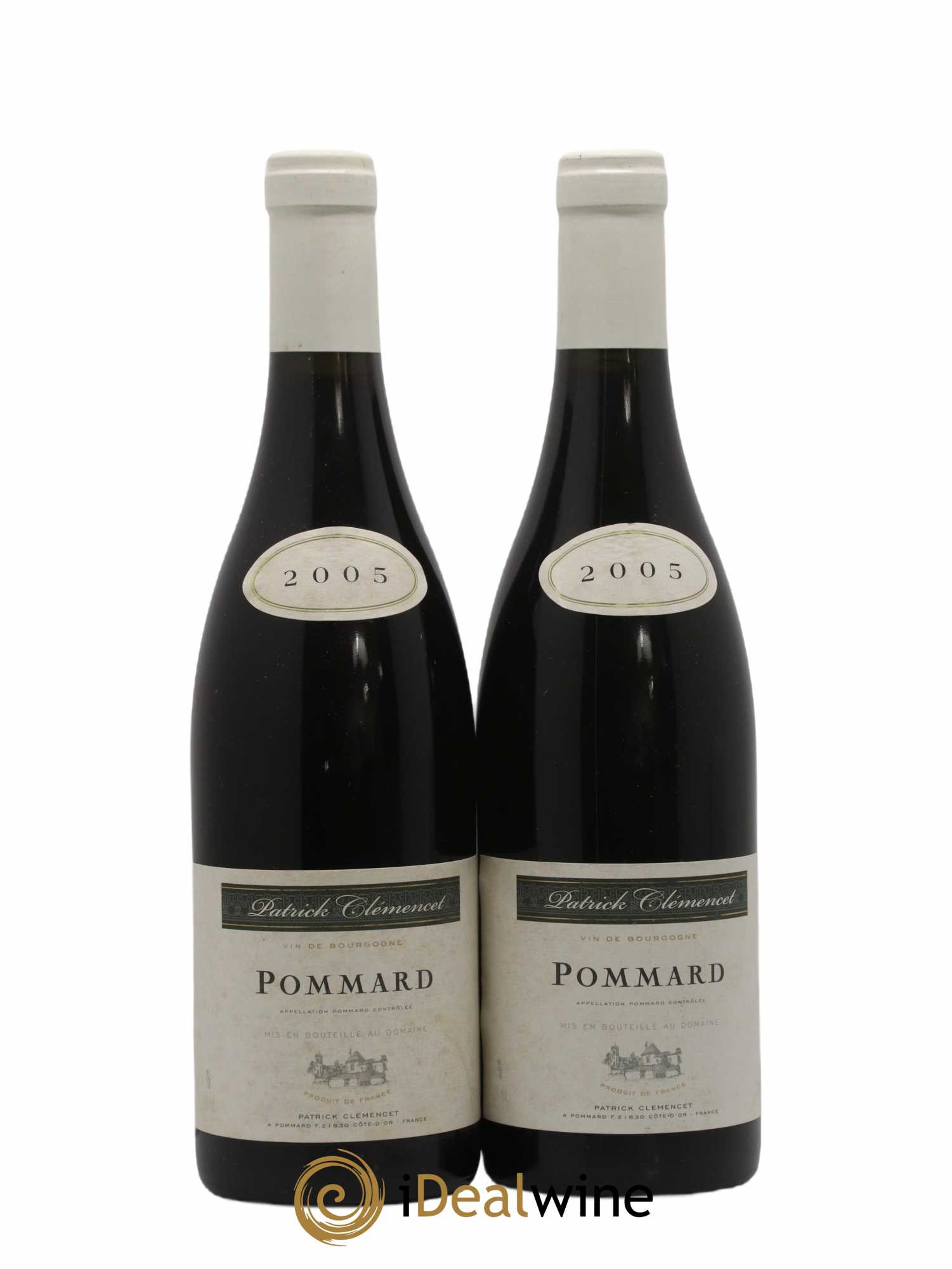 Pommard Patrick Clément 2005 - Lot of 2 bottles - 0