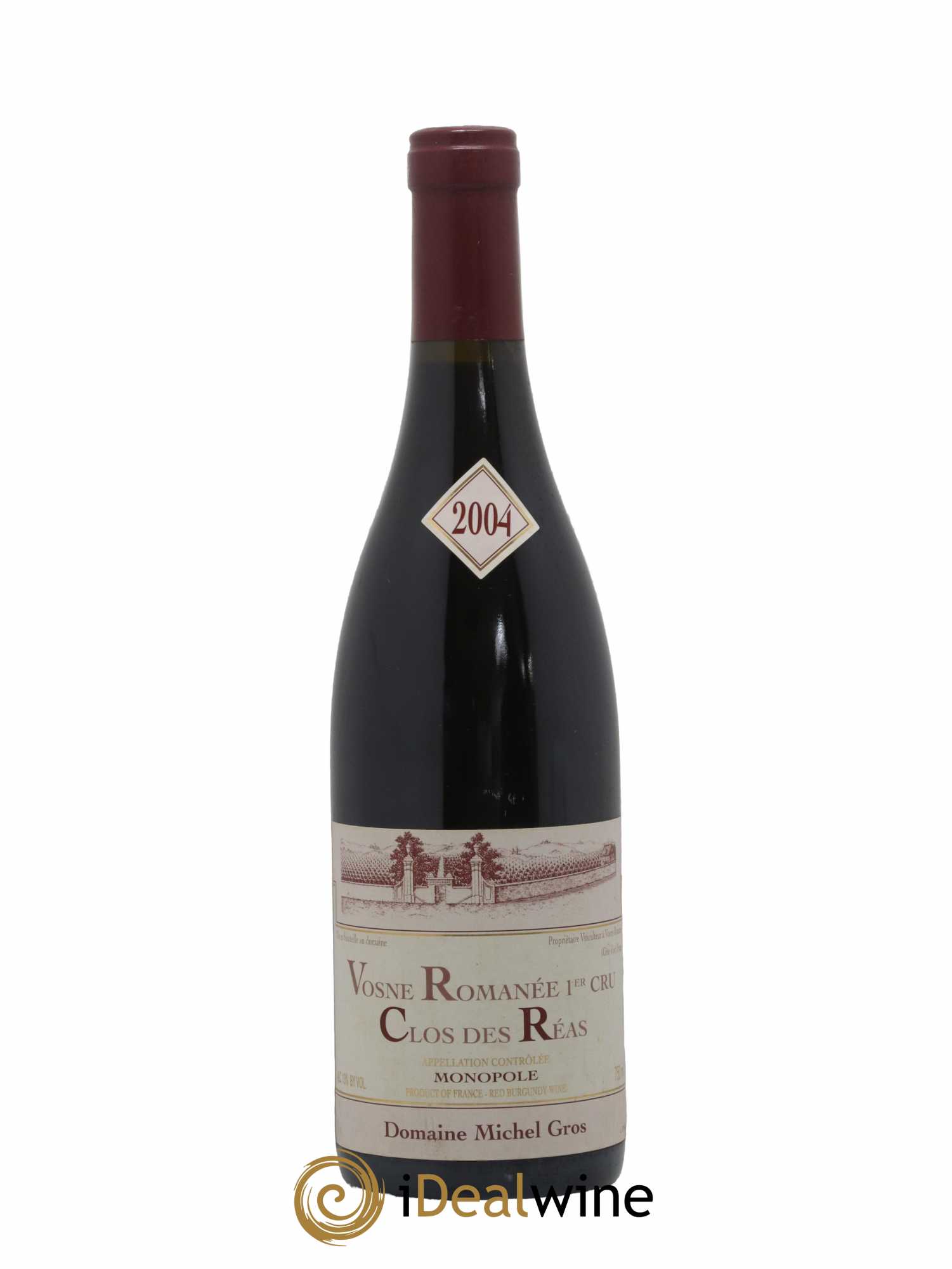 Vosne-Romanée 1er Cru Clos des Réas Michel Gros 2004 - Lot de 1 bouteille - 0