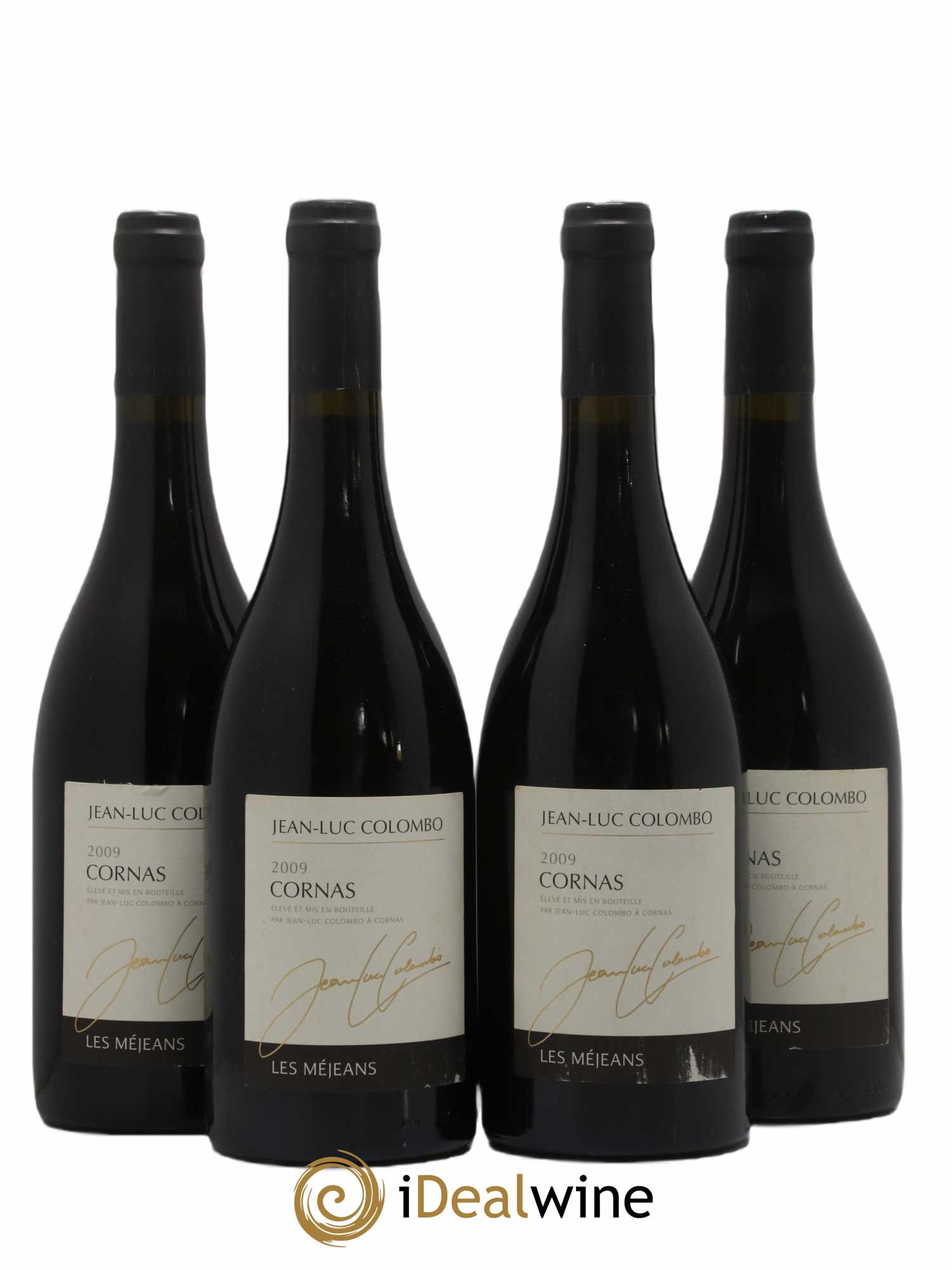 Cornas J.L Colombo Les Megeans 2009 - Posten von 4 Flaschen - 0