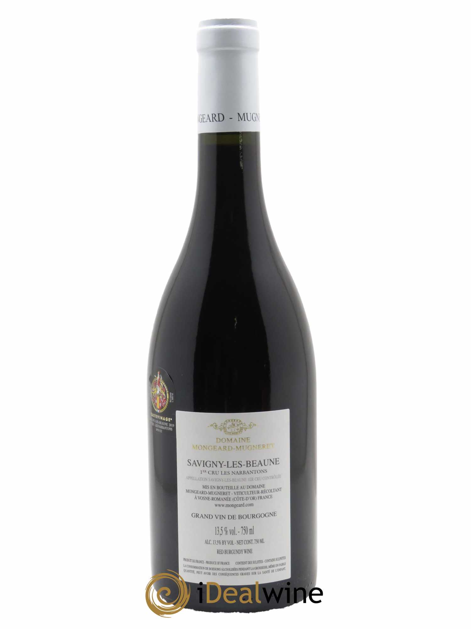Savigny-lès-Beaune 1er Cru Les Narbantons Mongeard-Mugneret (Domaine)  2019 - Posten von 1 Flasche - 1