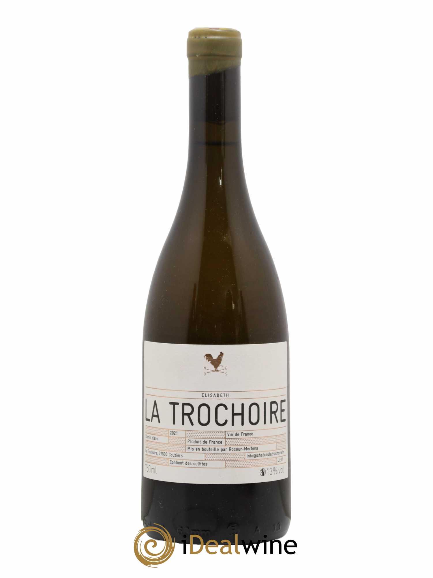 Vin de France Elisabeth Domaine La Trochoire 2021 - Lot de 1 bouteille - 0