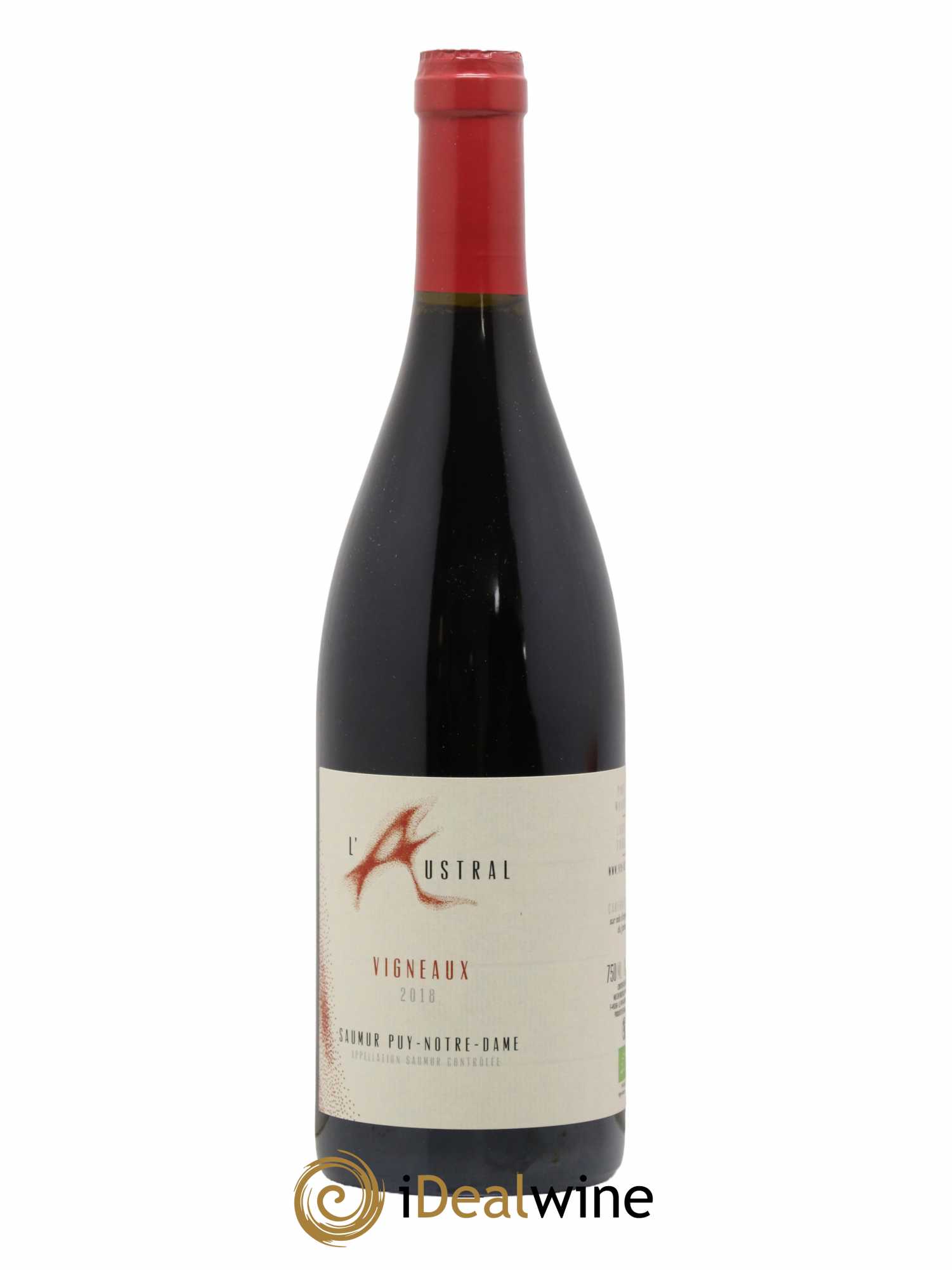 Saumur Puy Notre Dame Vigneaux L'Austral 2018 - Lot de 1 bouteille - 0