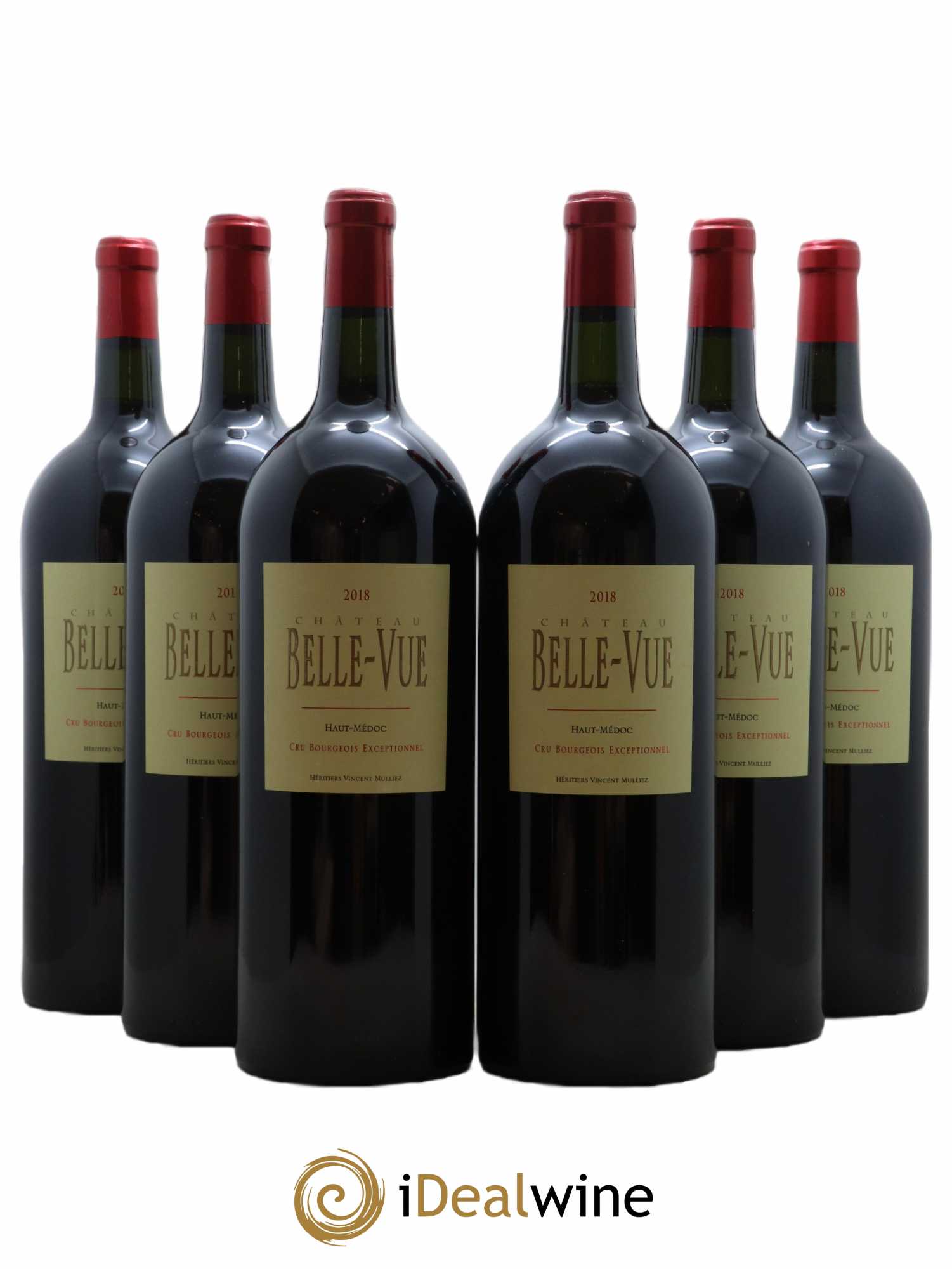 Château Belle-Vue 2018 - Lot de 6 magnums - 0