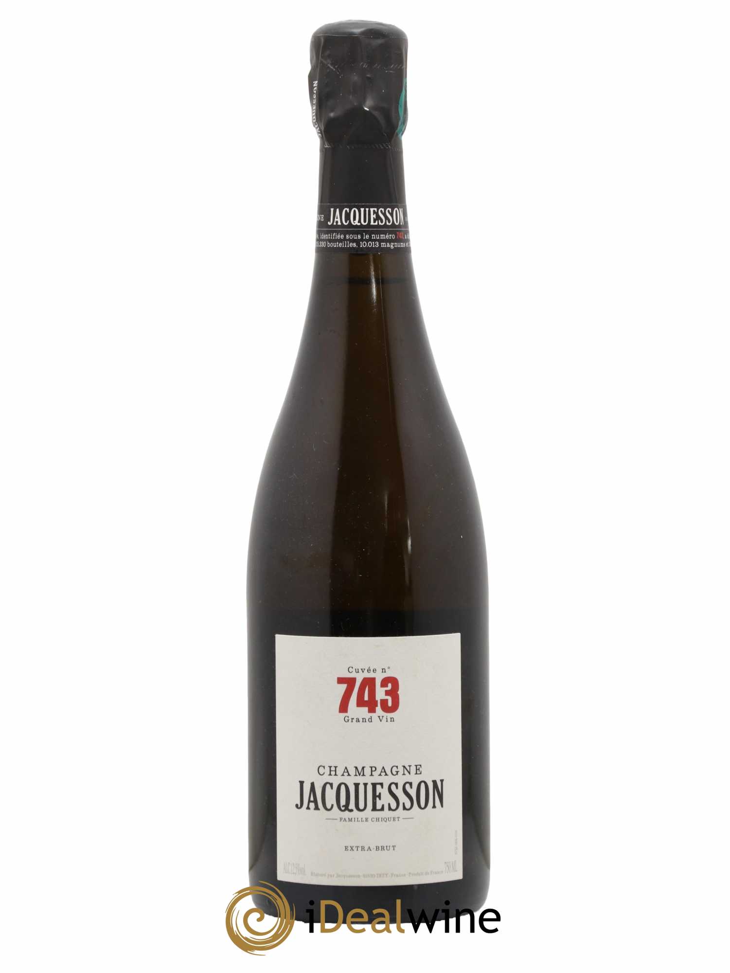 Cuvée 743 Extra-Brut Jacquesson - Lot de 1 bouteille - 0