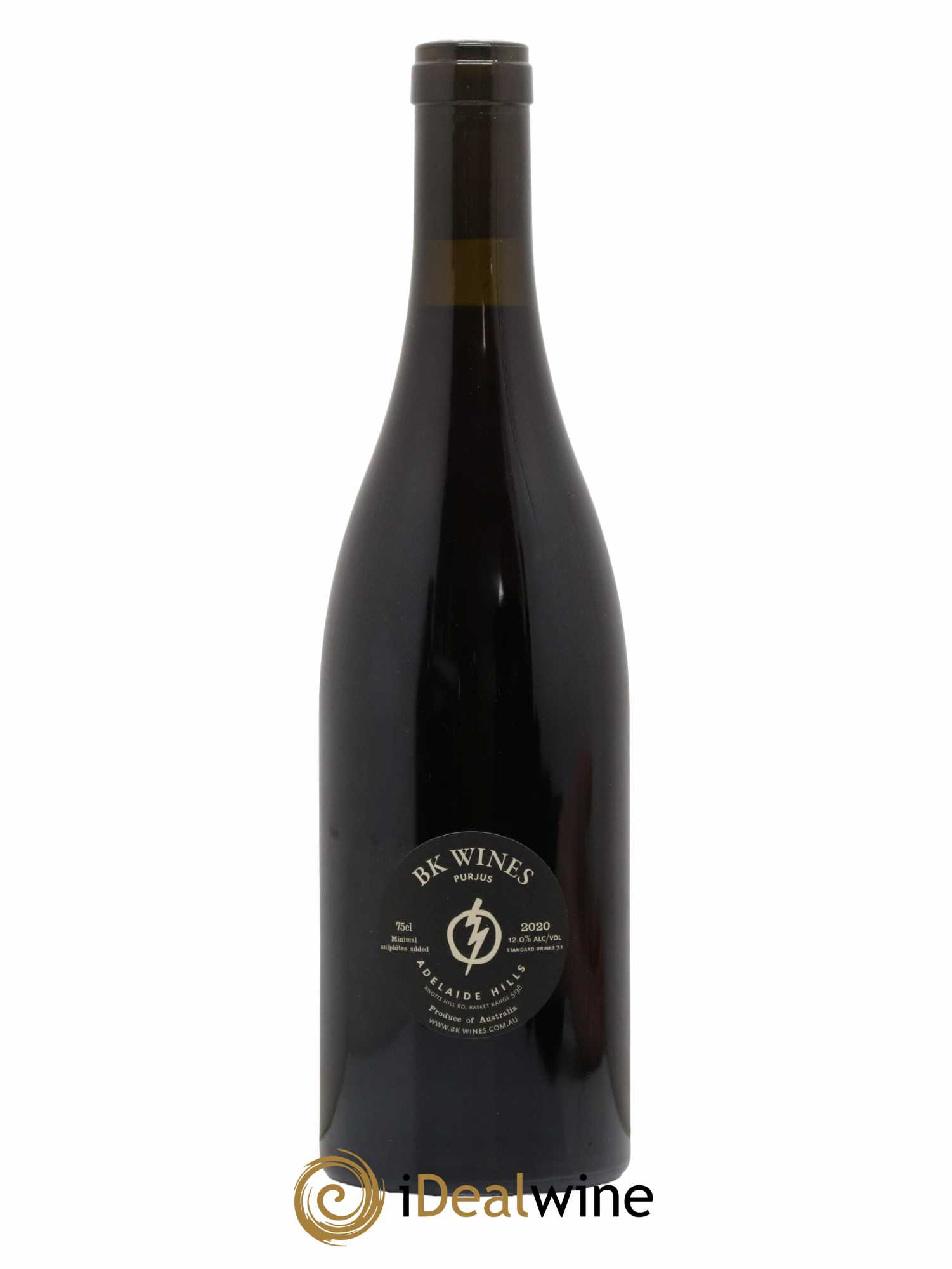 Australie BK Wines Pur Jus 2020 - Lot de 1 bouteille - 1