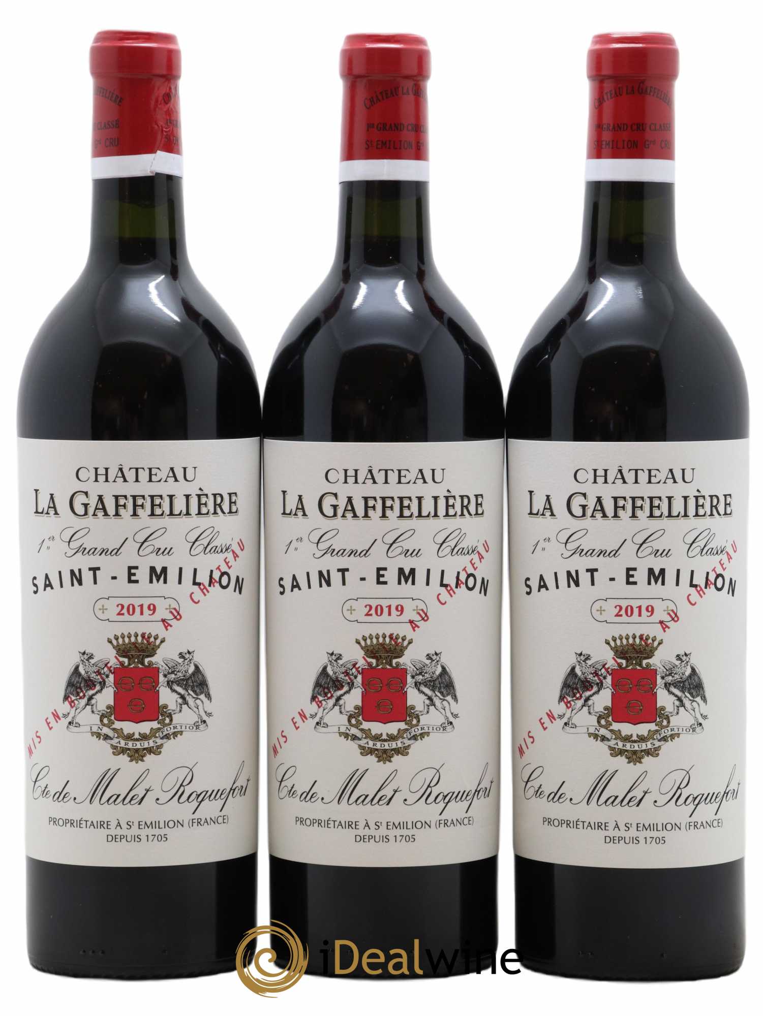 Château la Gaffelière 1er Grand Cru Classé B  2019 - Lot of 6 bottles - 1