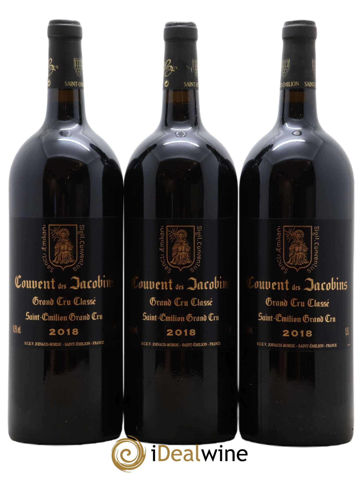 Château Couvent des Jacobins Grand Cru Classé 2018 - Lot de 6 magnums - 2