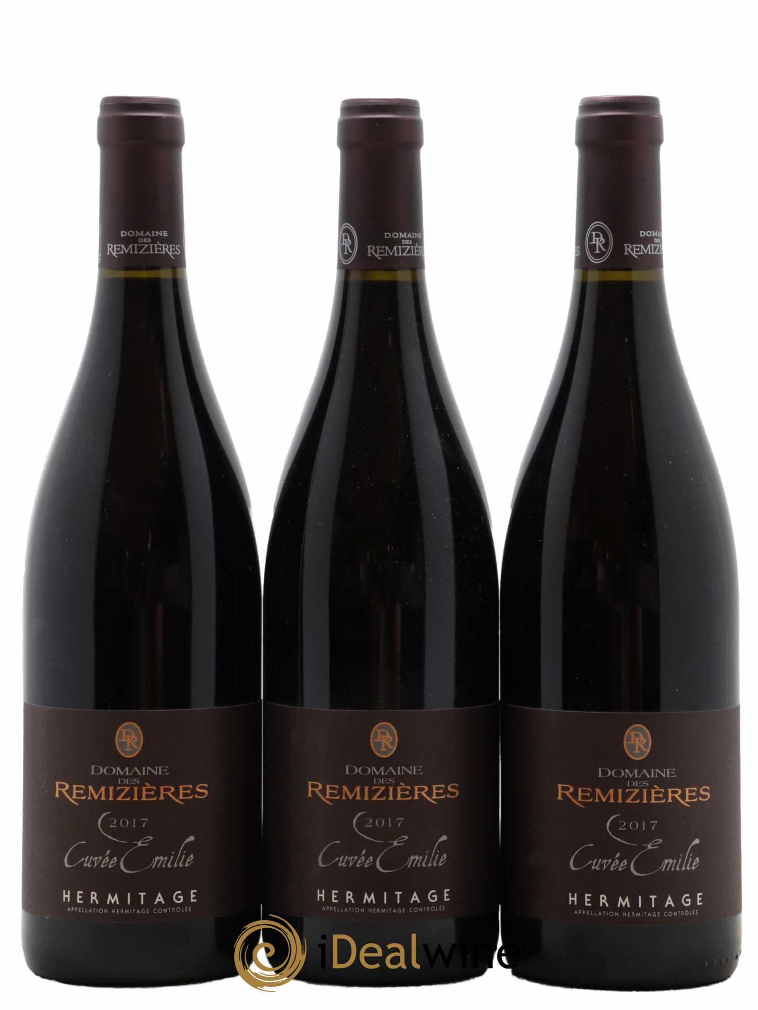 Hermitage Cuvée Emilie Rémizières (Domaine des) 2017 - Lot de 3 bouteilles - 0
