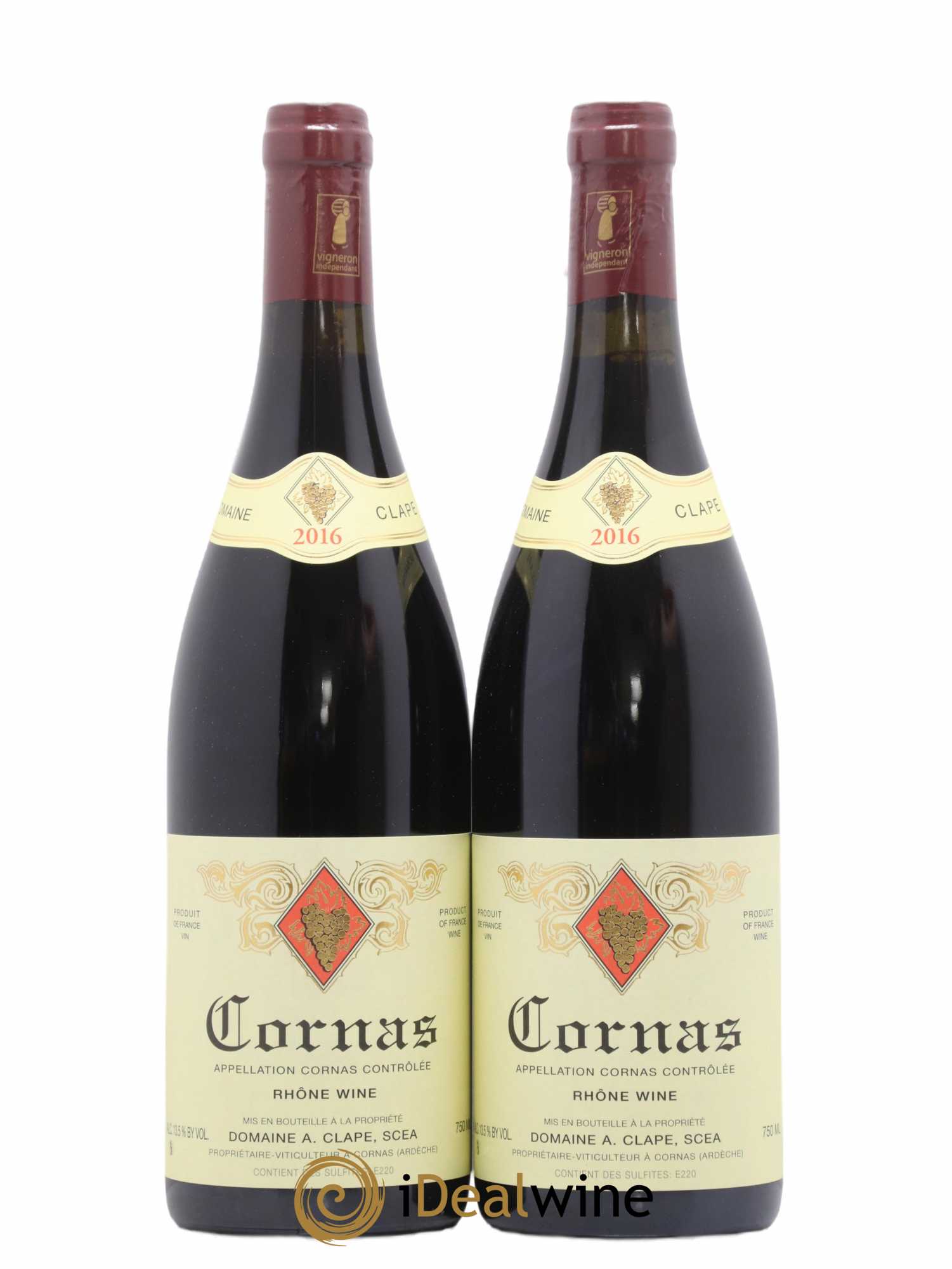 Cornas Auguste Clape 2016 - Lot de 2 bouteilles - 0