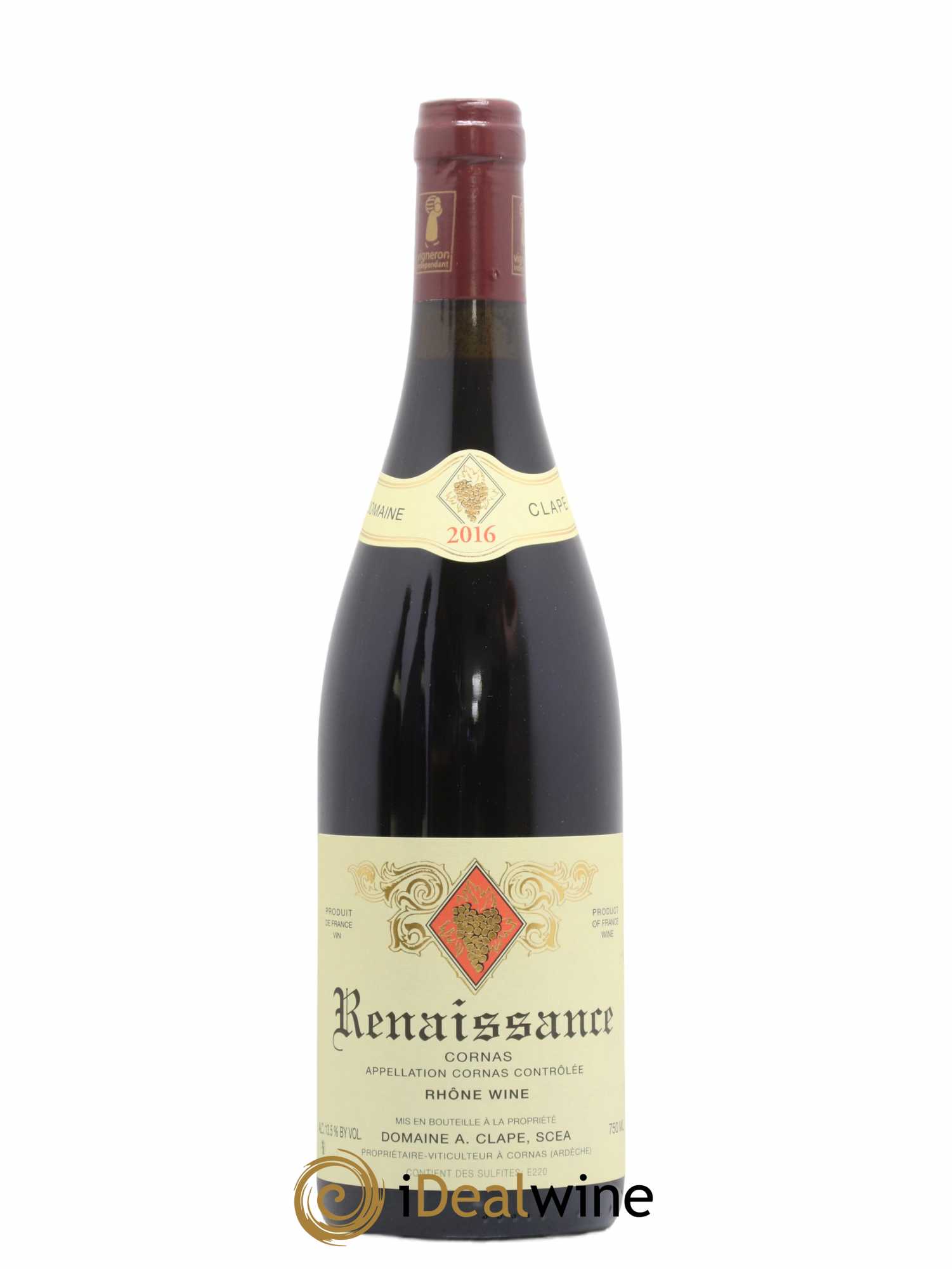 Cornas Renaissance Auguste Clape 2016 - Posten von 1 Flasche - 0