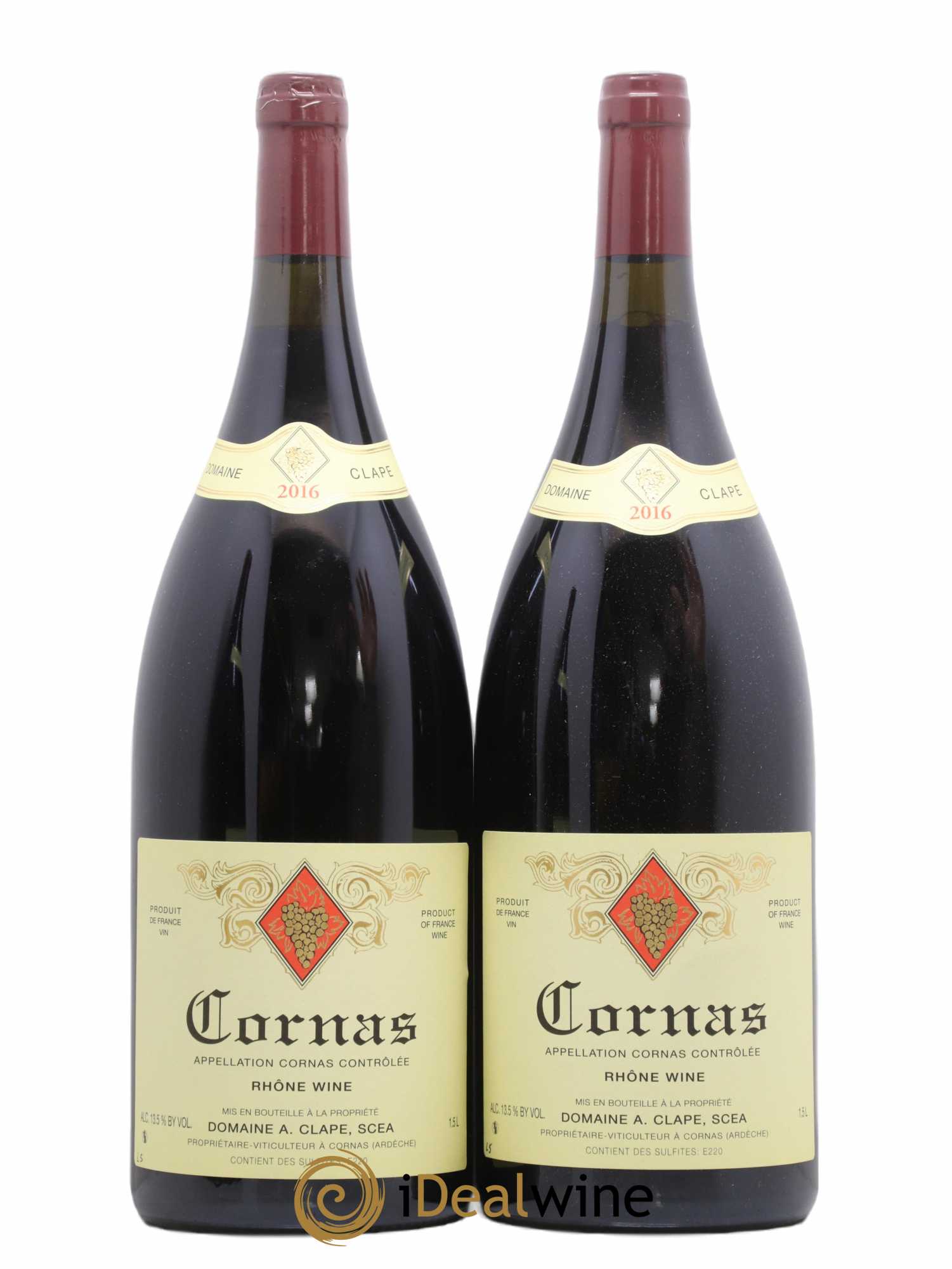 Cornas Auguste Clape 2016 - Lot de 2 magnums - 0
