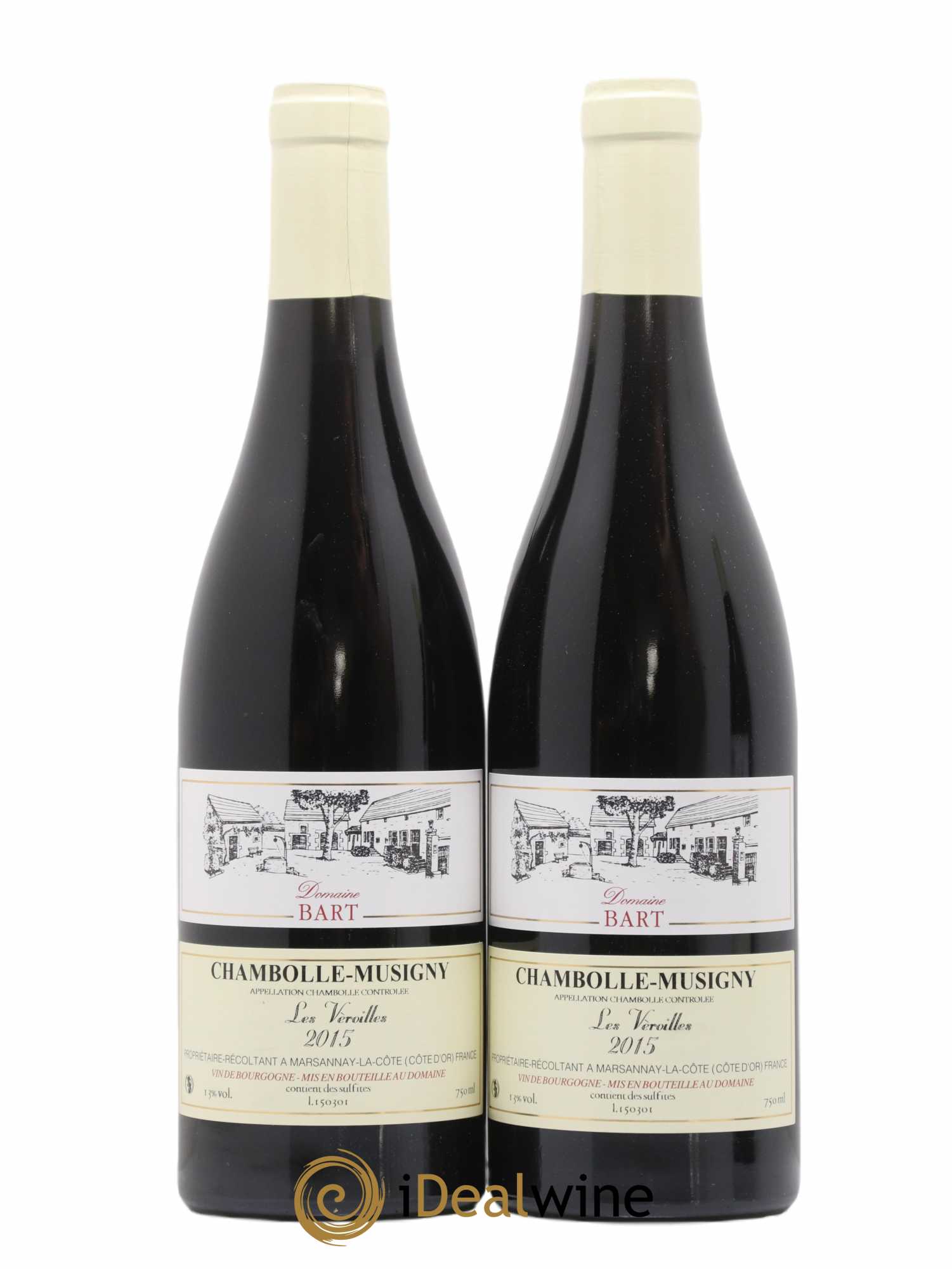 Chambolle-Musigny Les Véroilles Bart (Domaine) 2015 - Lot de 2 bouteilles - 0