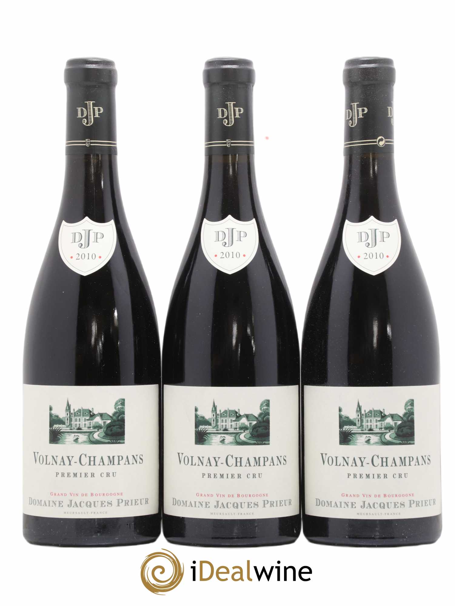 Volnay 1er Cru Champans Jacques Prieur (Domaine) 2010 - Lot of 3 bottles - 0