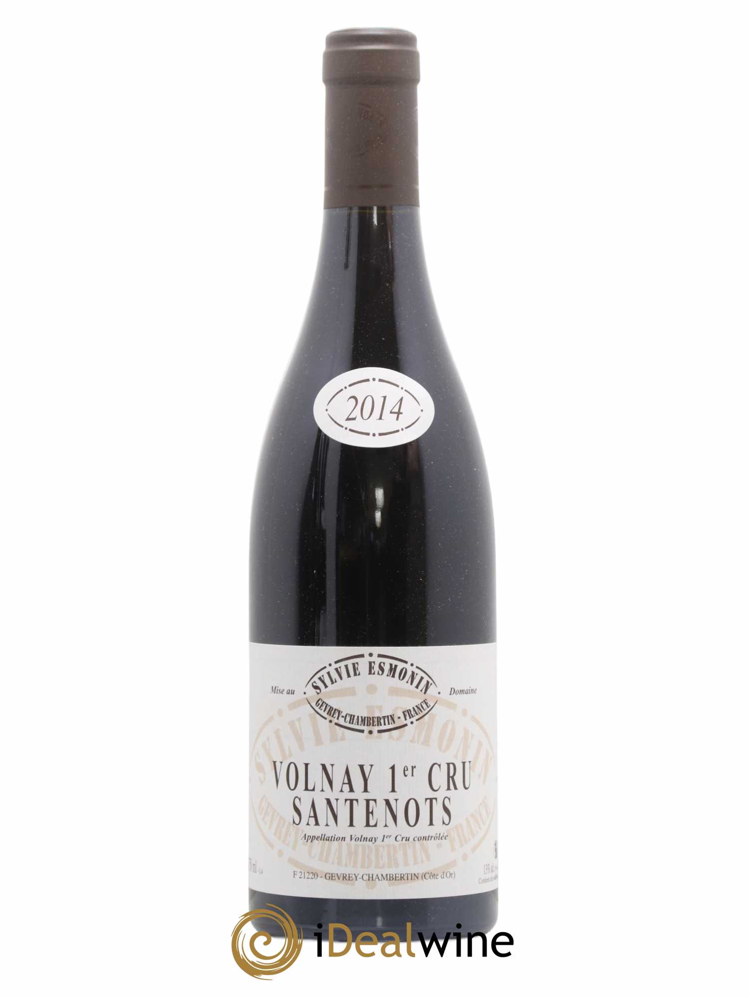 Volnay 1er Cru Santenots Sylvie Esmonin 2014 - Lot de 1 bouteille - 0