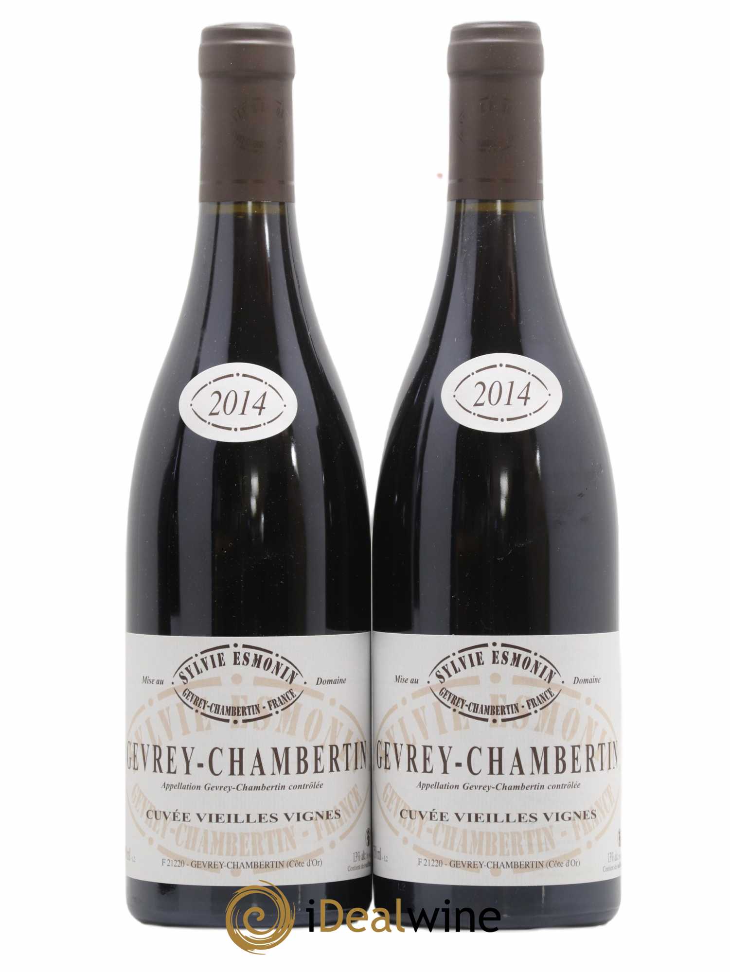 Gevrey-Chambertin Vieilles Vignes Sylvie Esmonin 2014 - Lot de 2 bouteilles - 0