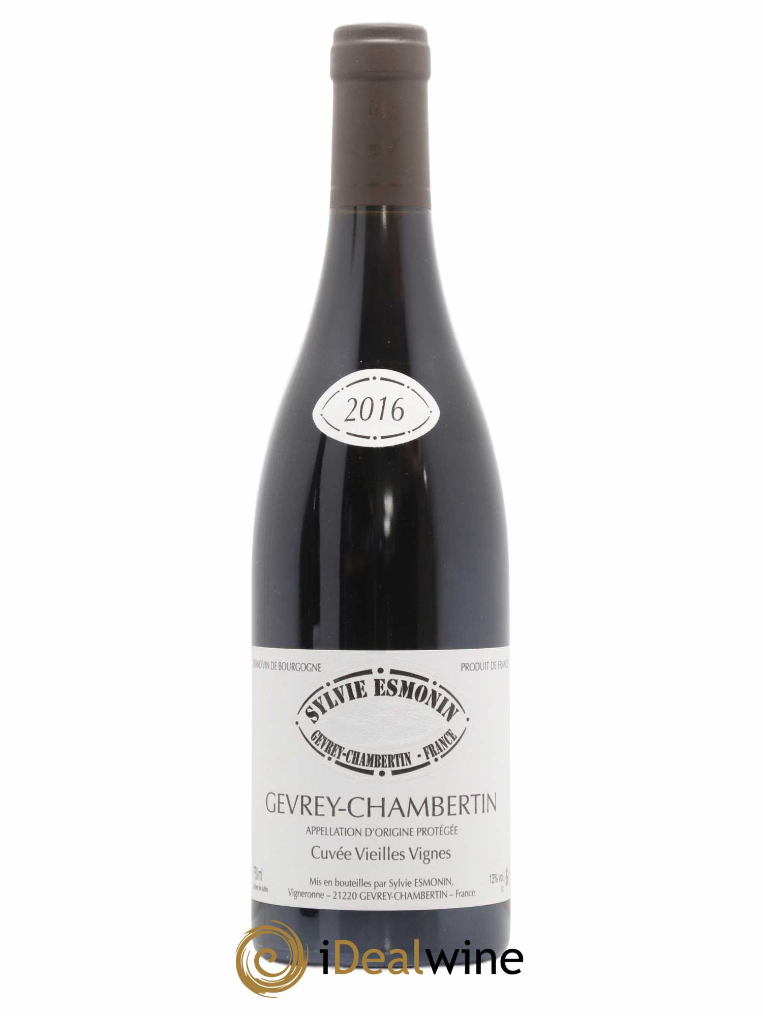 Gevrey-Chambertin Vieilles Vignes Sylvie Esmonin 2016 - Lot de 1 bouteille - 0