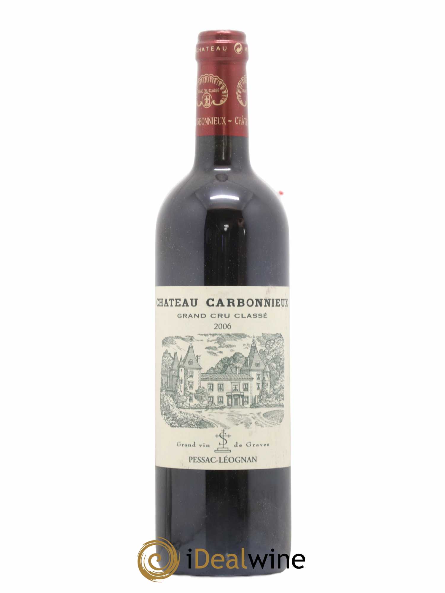 Château Carbonnieux Cru Classé de Graves 2006 - Lot de 1 bouteille - 0