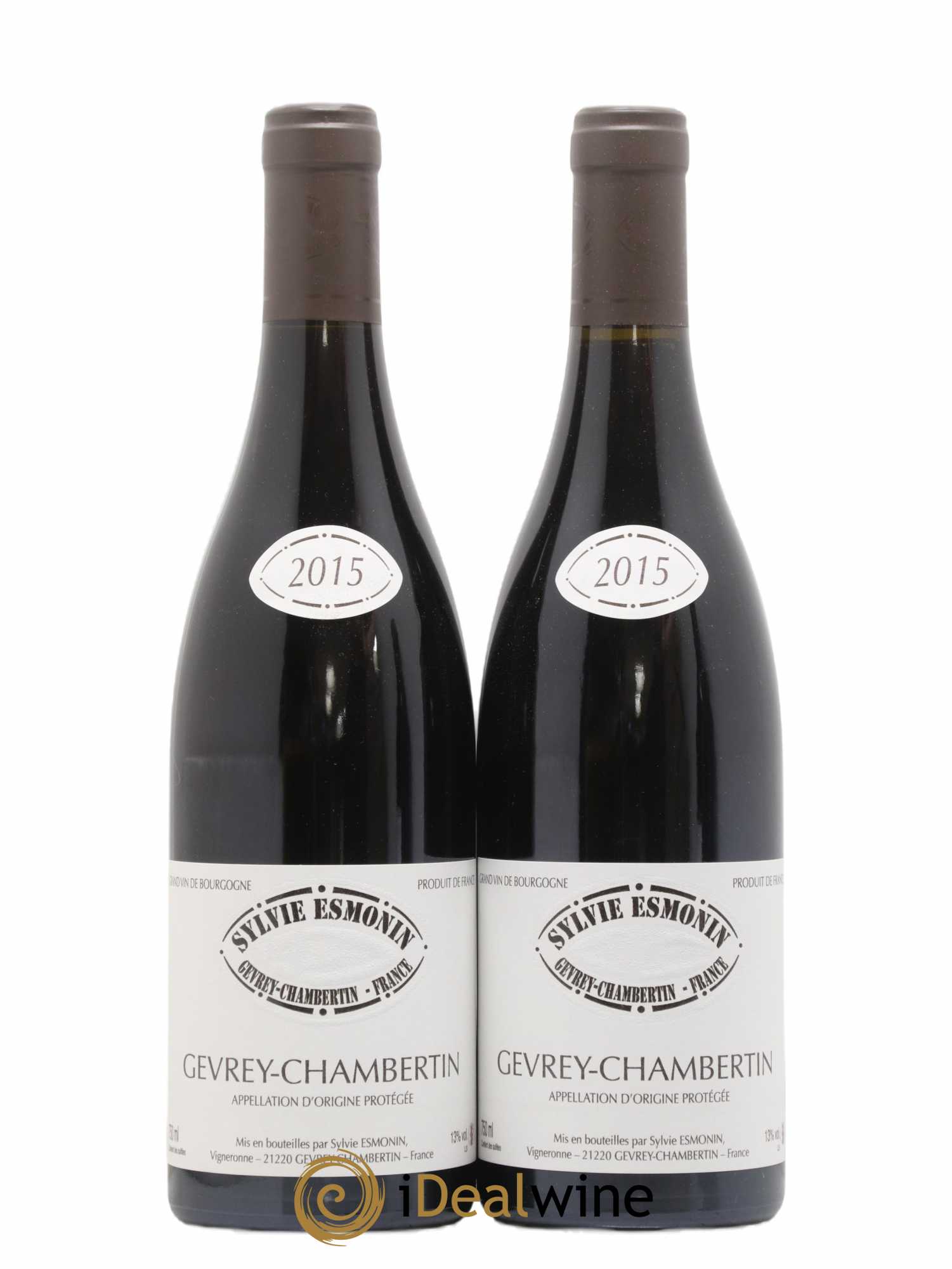 Gevrey-Chambertin Sylvie Esmonin 2015 - Lot de 2 bouteilles - 0