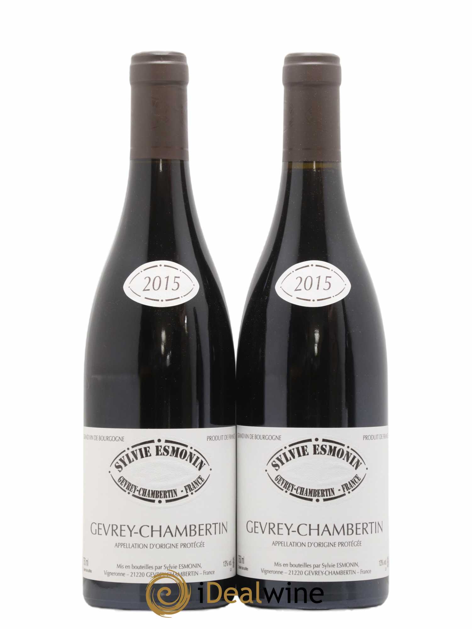 Gevrey-Chambertin Sylvie Esmonin 2015 - Lot de 2 bouteilles - 0