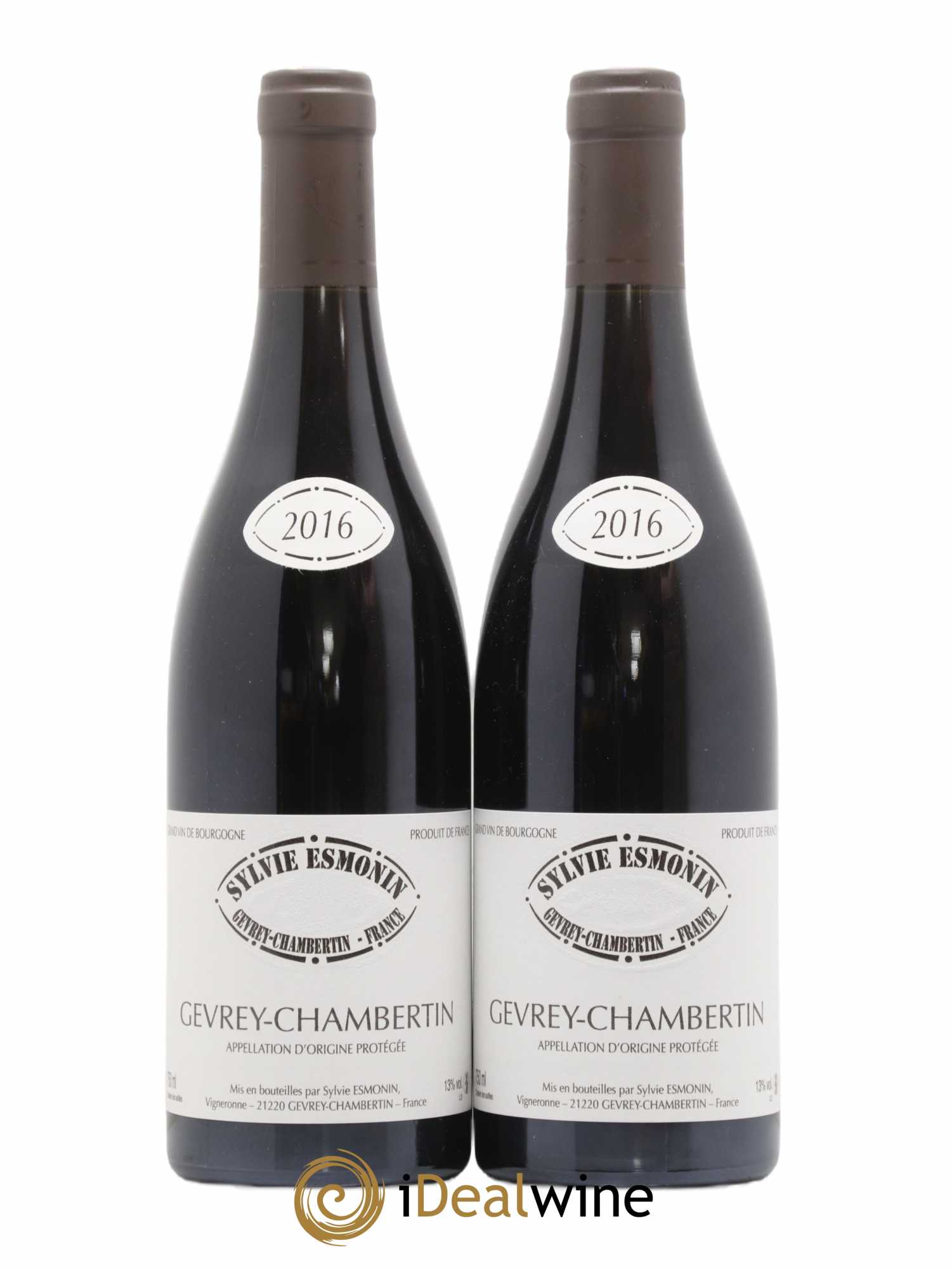 Gevrey-Chambertin Sylvie Esmonin 2016 - Lot de 2 bouteilles - 0