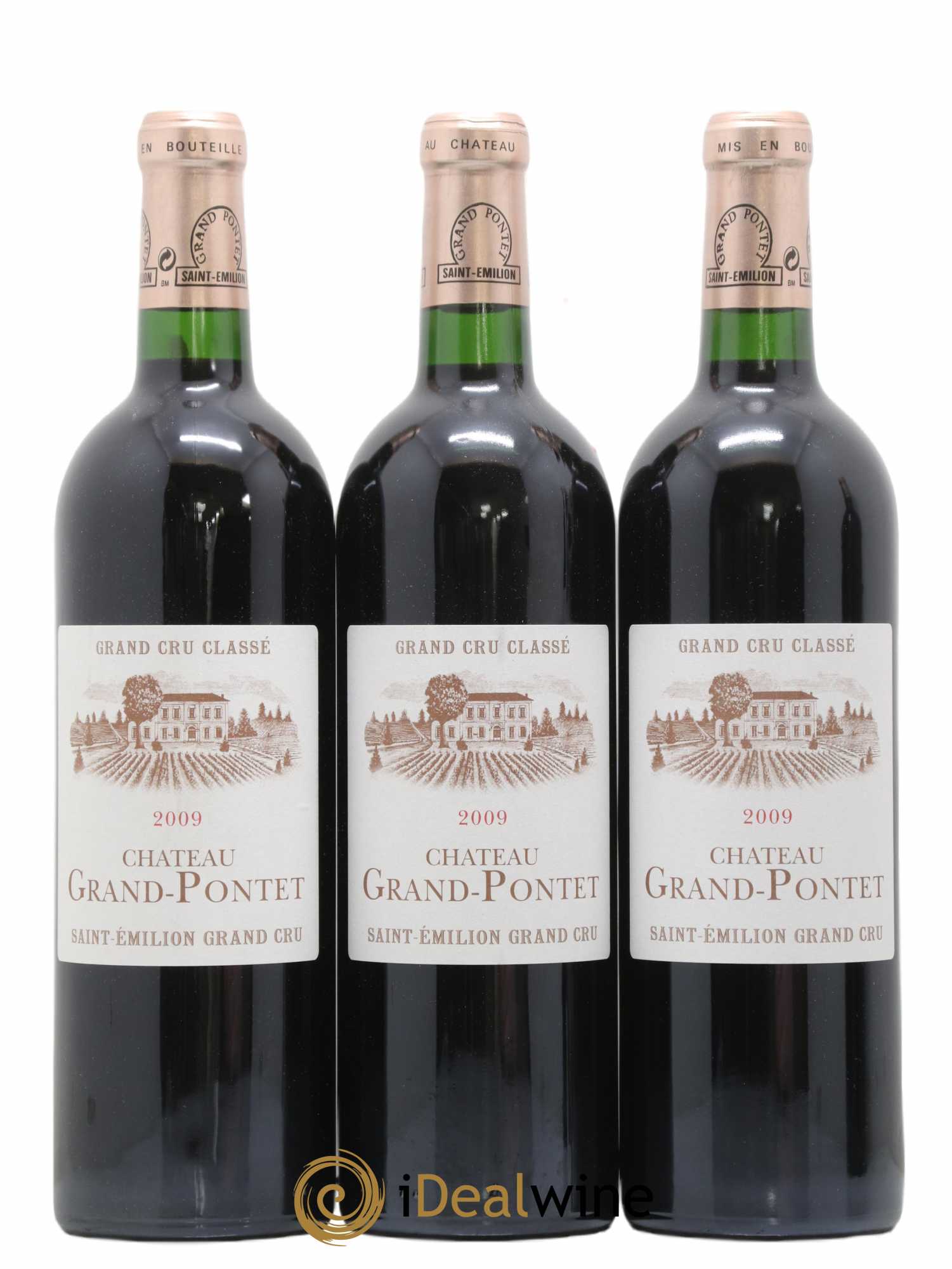 Château Grand Pontet Grand Cru Classé 2009 - Lot de 12 bouteilles - 2